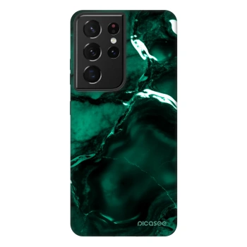 Hülle für Samsung Galaxy S21 Ultra 5G G998B - Dark emerald