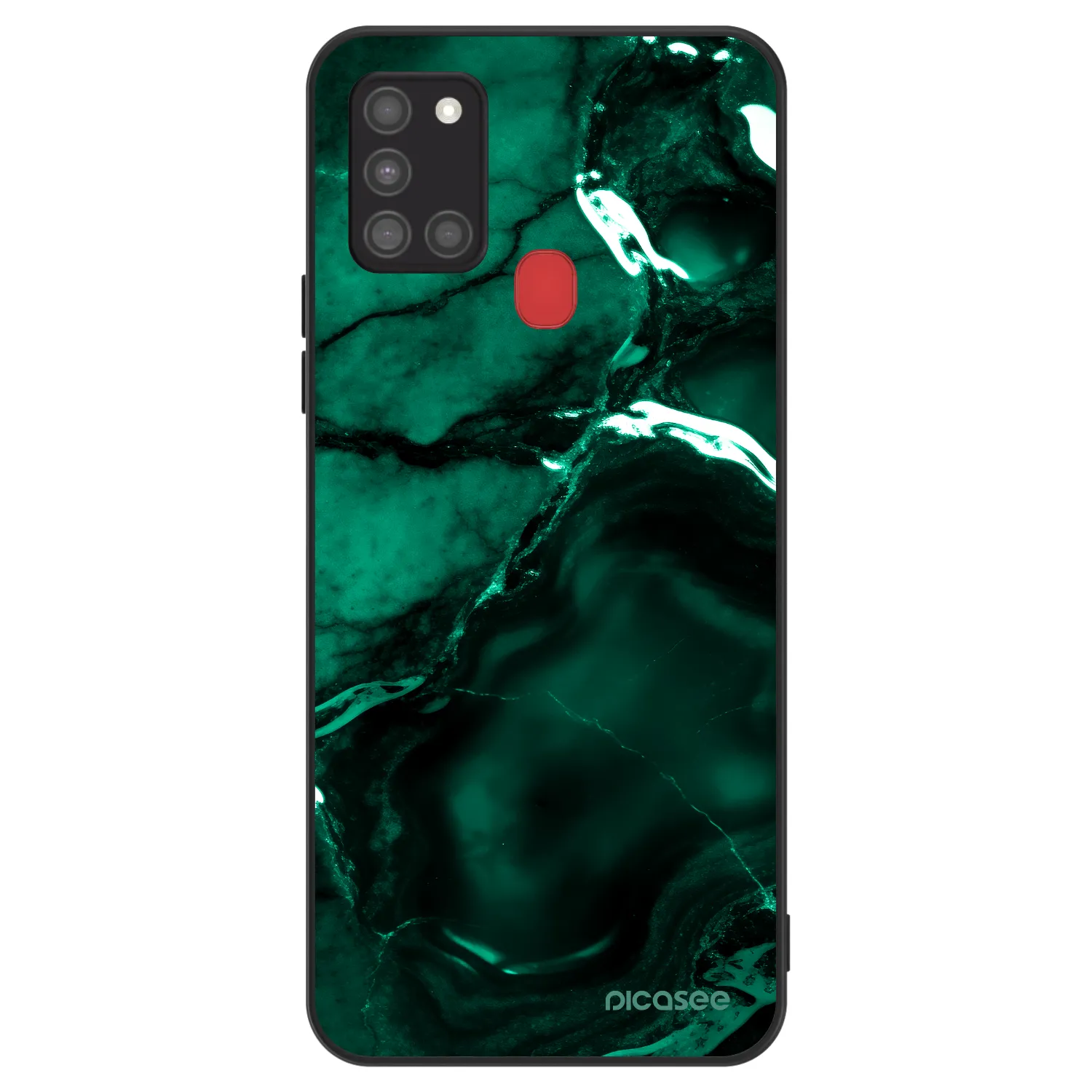Picasee ULTIMATE CASE für Samsung Galaxy A21s - Dark emerald