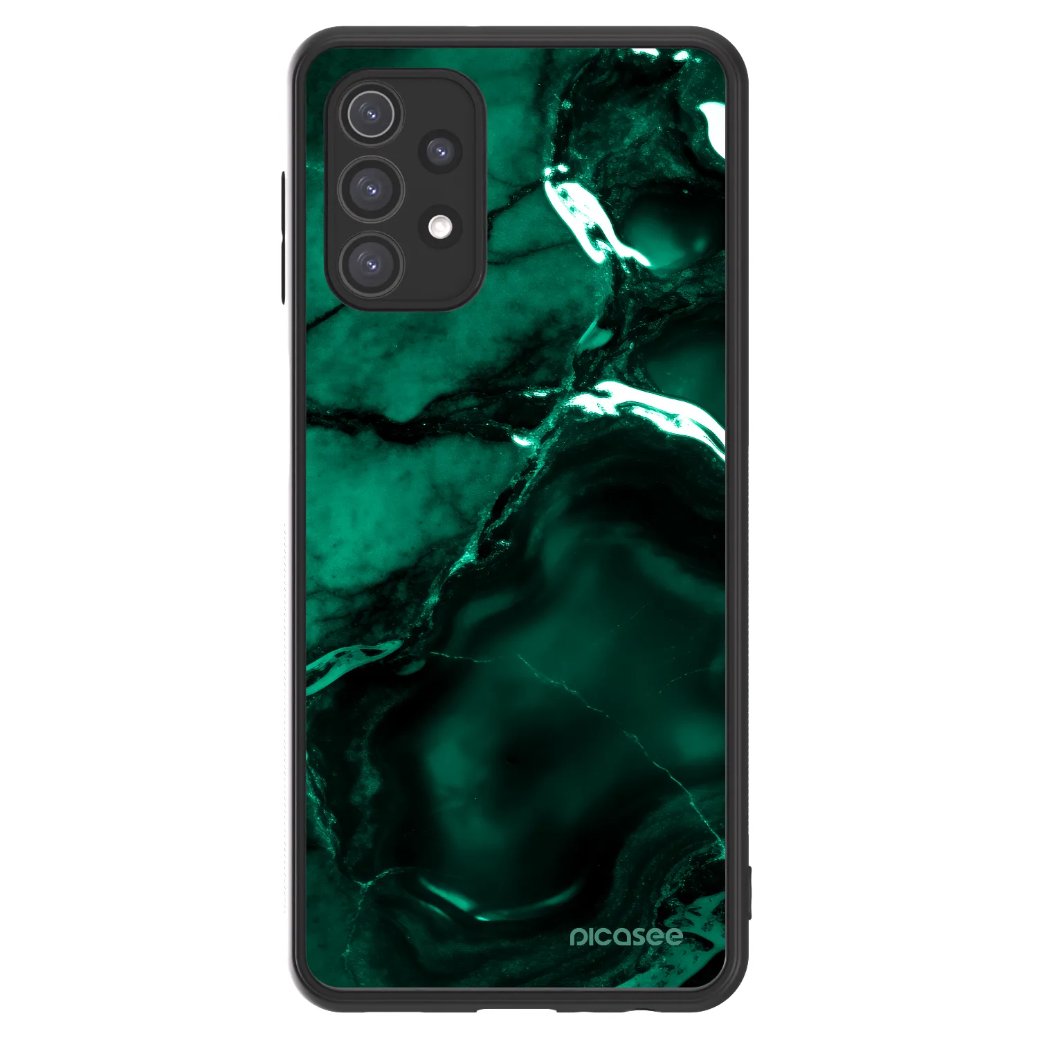 Picasee ULTIMATE CASE für Samsung Galaxy A32 5G A326B - Dark emerald