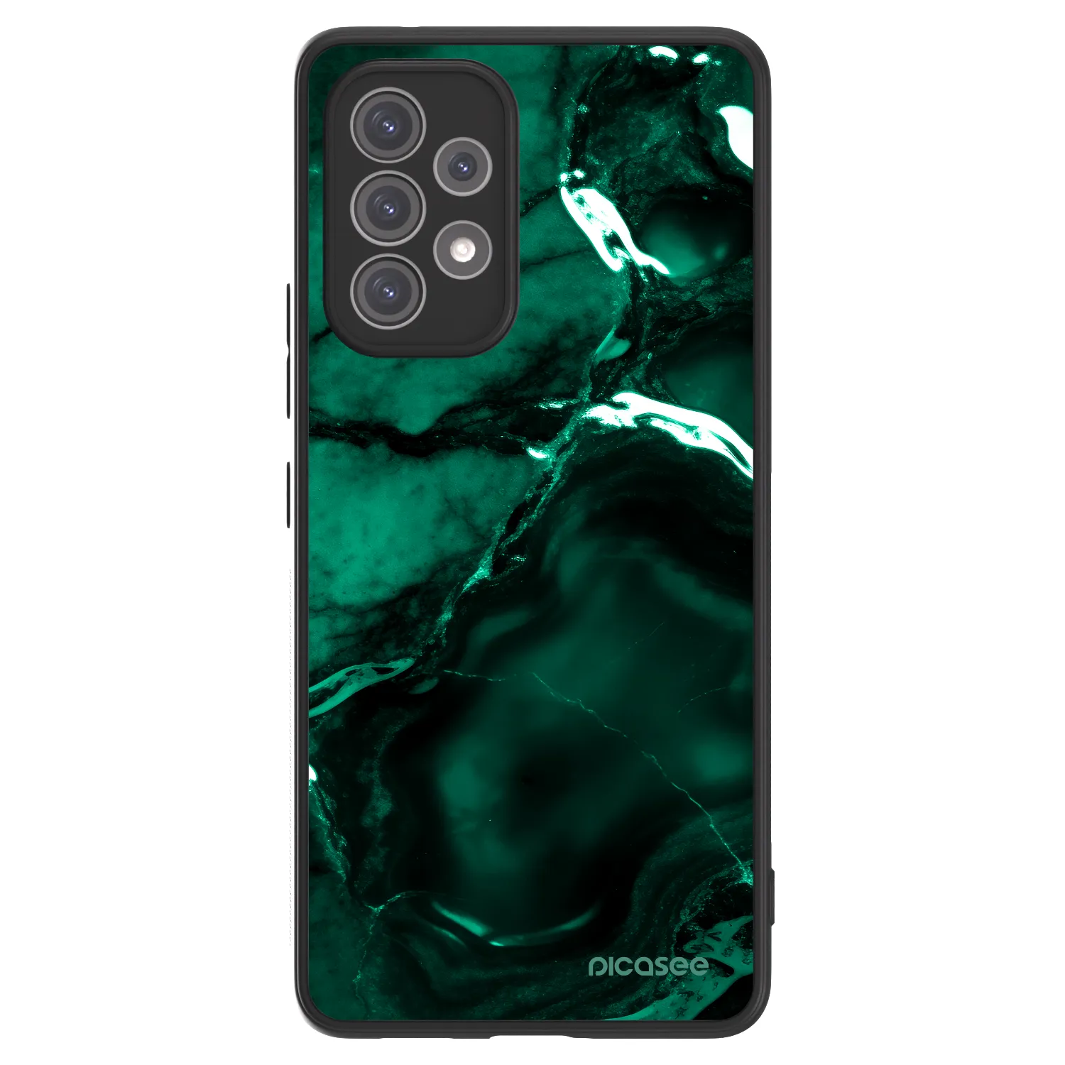 Picasee ULTIMATE CASE für Samsung Galaxy A52s 5G A528B - Dark emerald