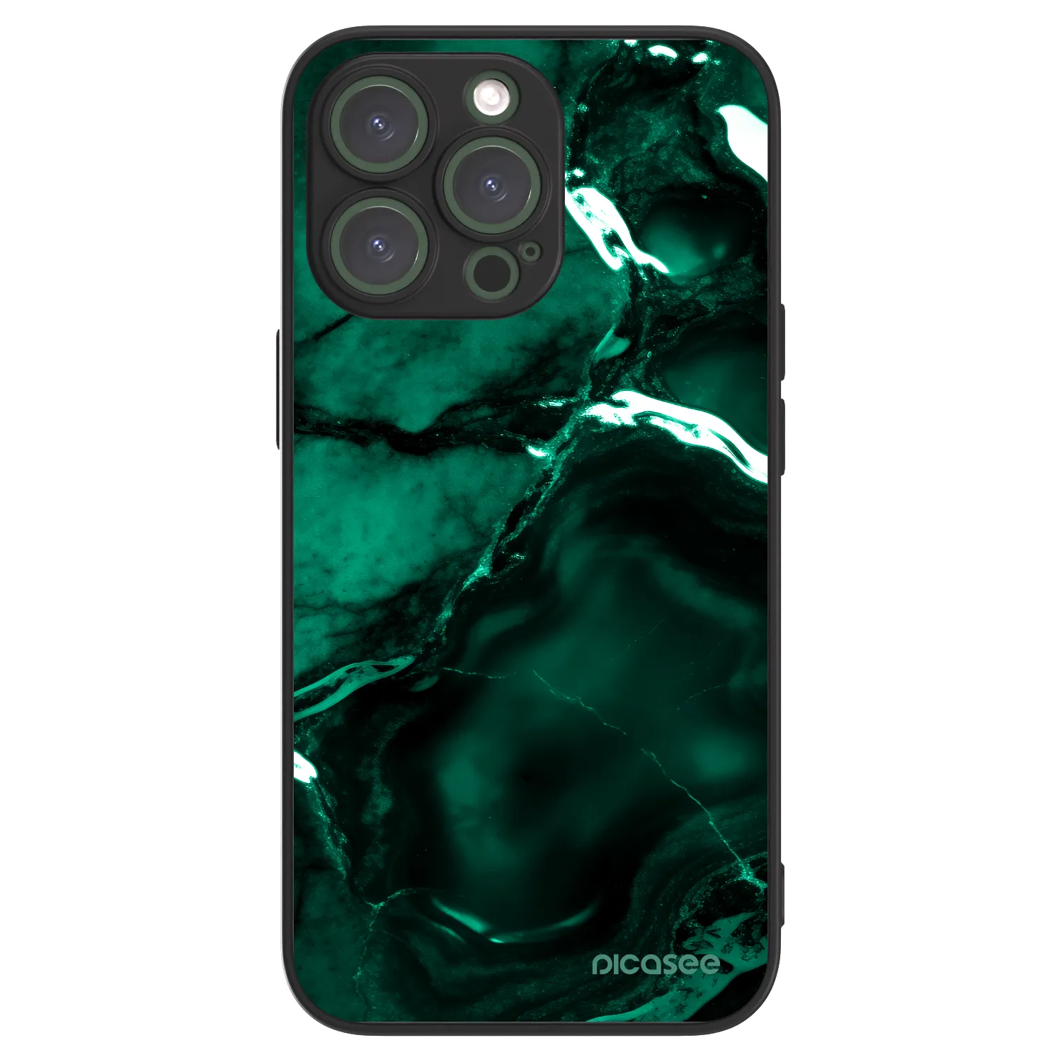 Picasee ULTIMATE CASE MagSafe für Apple iPhone 13 Pro - Dark emerald