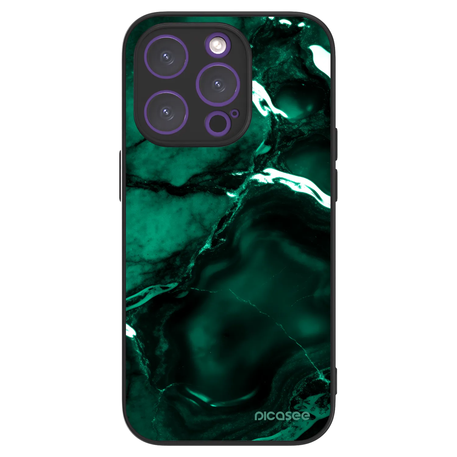 Picasee ULTIMATE CASE MagSafe für Apple iPhone 14 Pro - Dark emerald