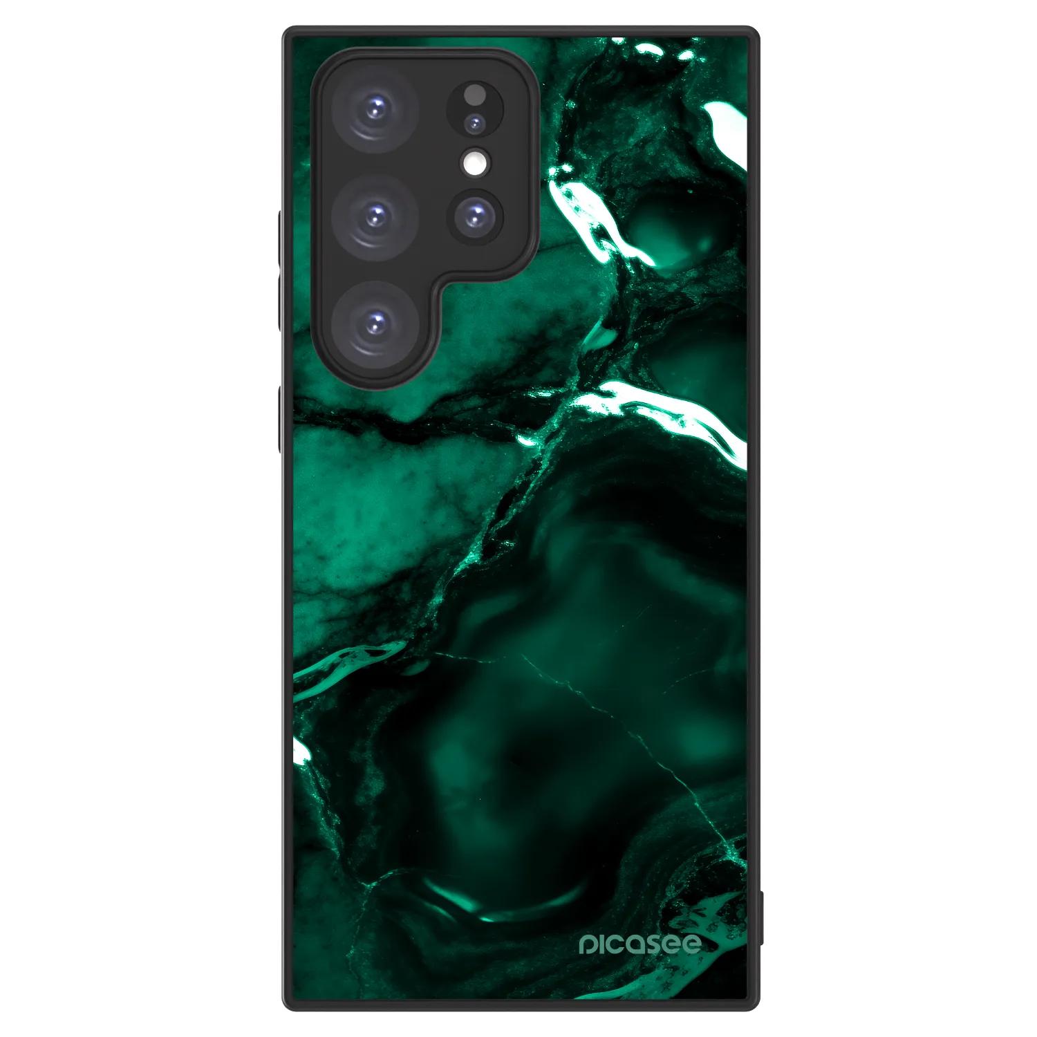 Picasee ULTIMATE CASE für Samsung Galaxy S23 Ultra 5G - Dark emerald