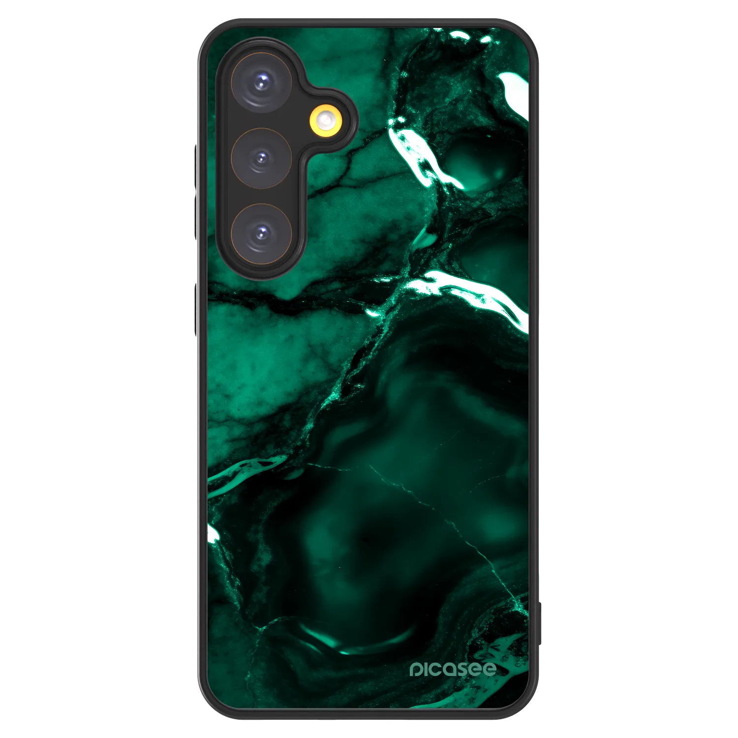 Picasee ULTIMATE CASE PowerShare für Samsung Galaxy S24 S921B 5G - Dark emerald