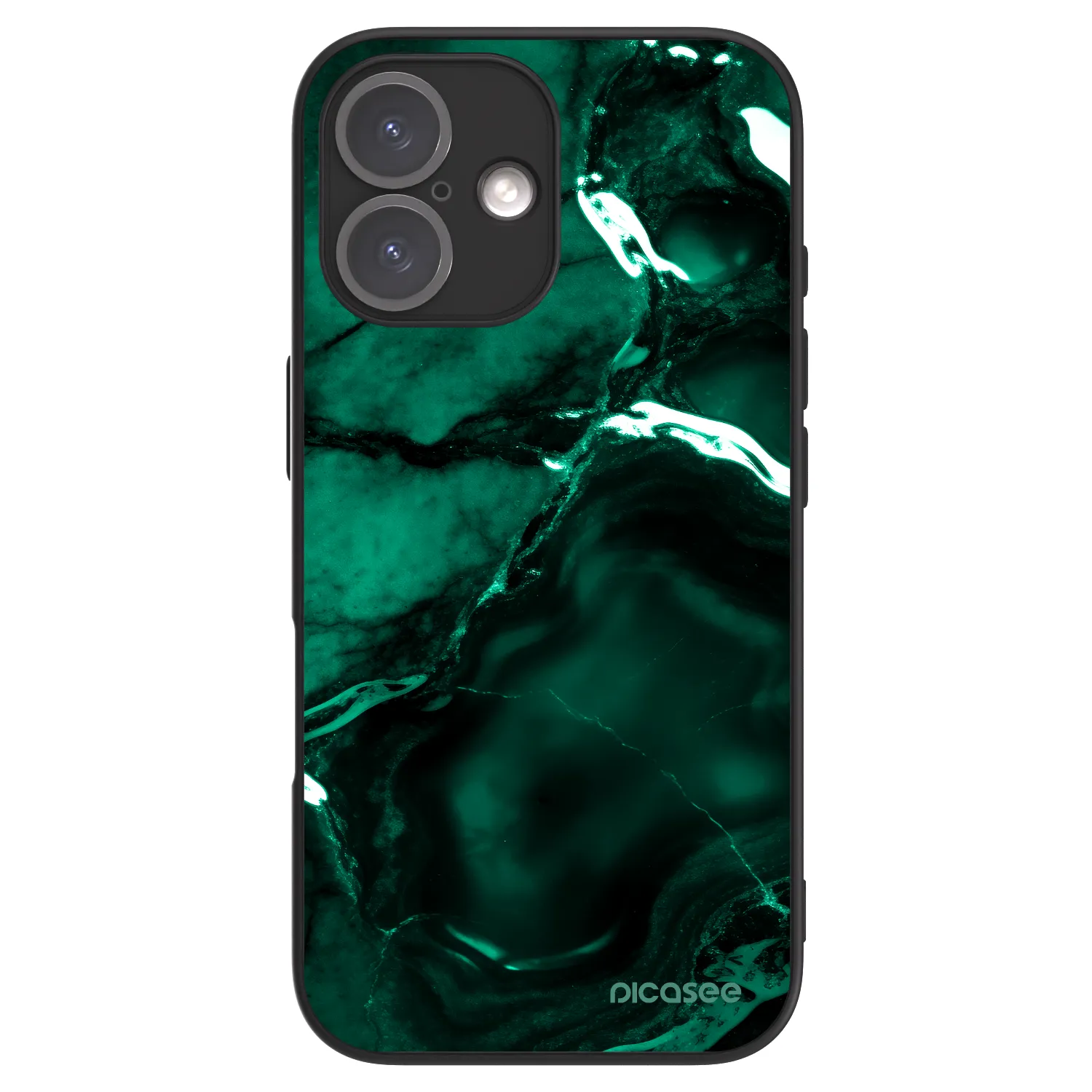 Picasee ULTIMATE CASE MagSafe für Apple iPhone 16 - Dark emerald