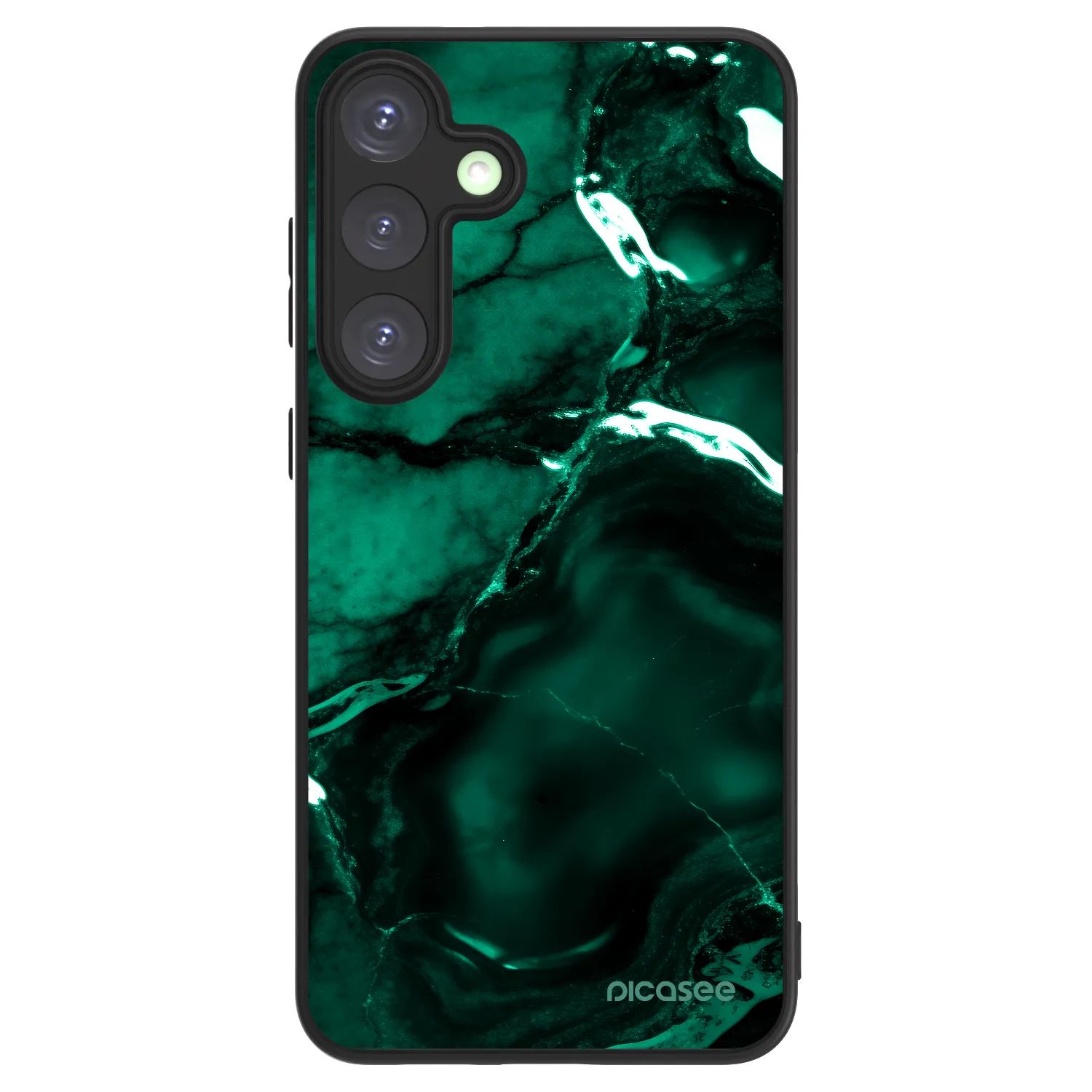 Picasee ULTIMATE CASE PowerShare für Samsung Galaxy S25+ 5G - Dark emerald