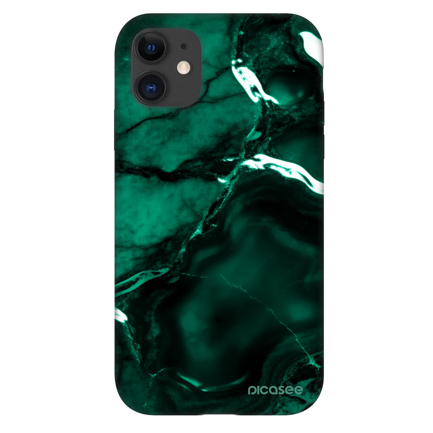Picasee Fashion Case für Apple iPhone 11 - Dark emerald