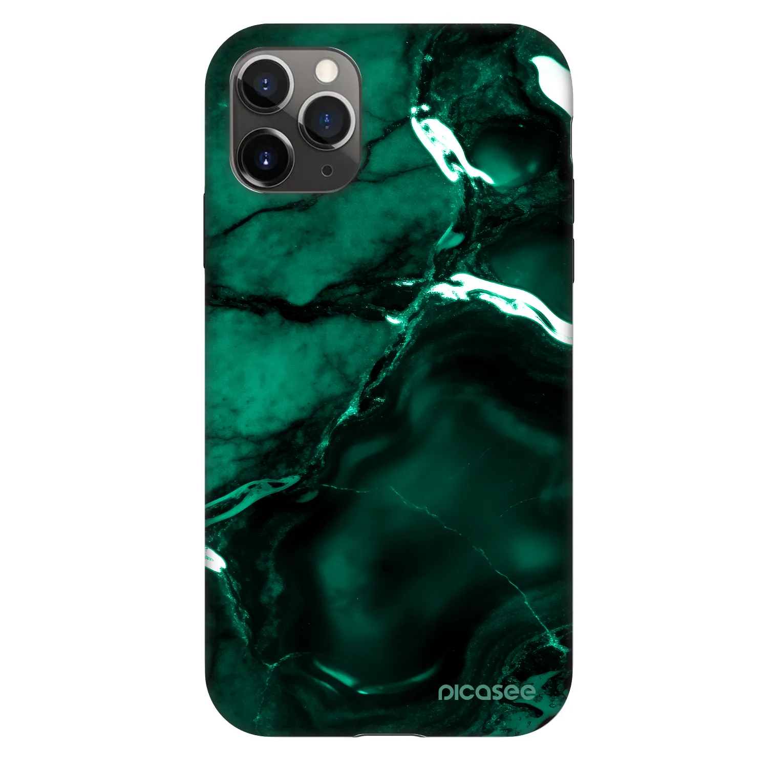 Picasee Fashion Case für Apple iPhone 11 Pro - Dark emerald