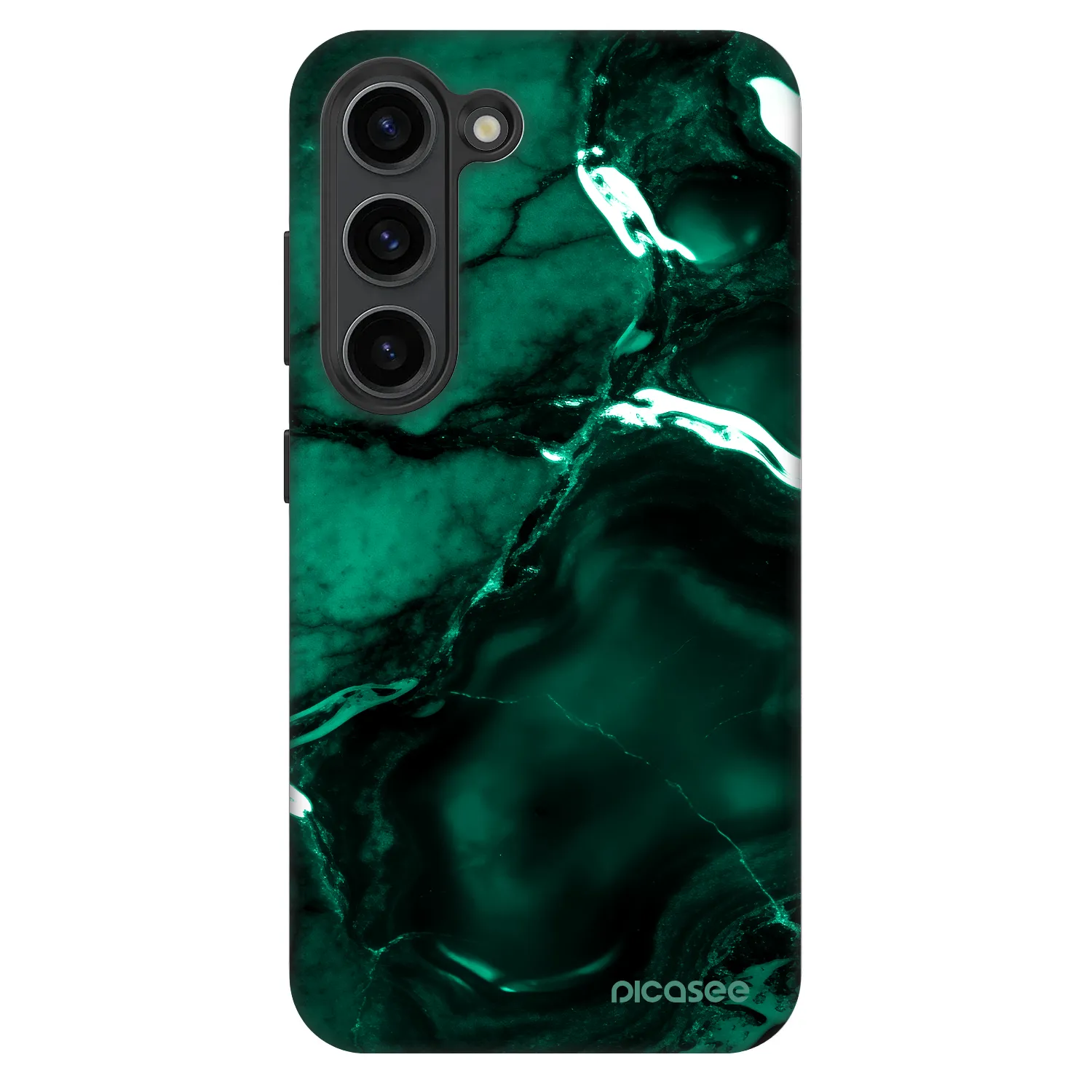 Picasee Fashion Case für Samsung Galaxy S23+ 5G - Dark emerald