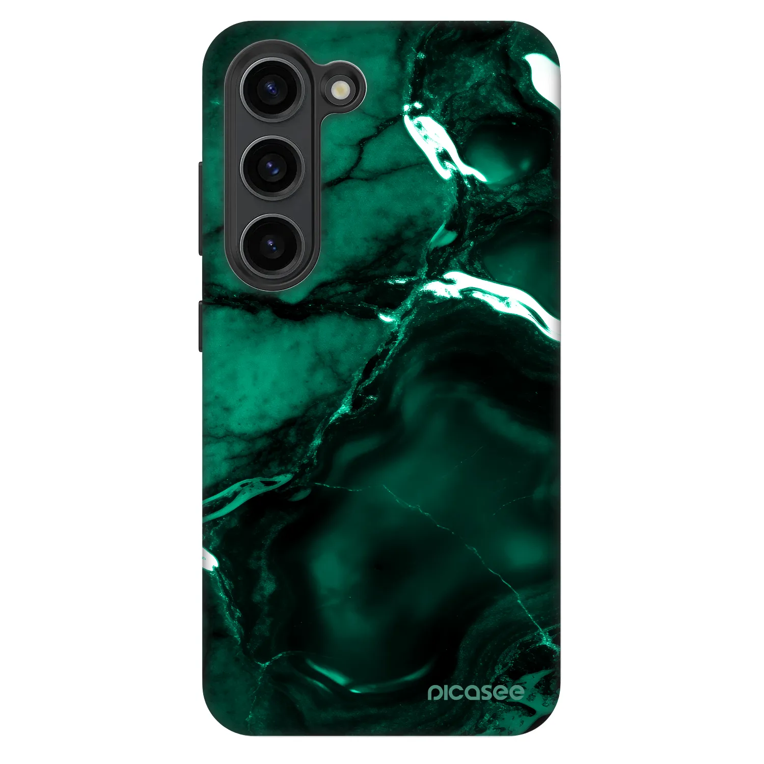 Picasee Fashion Case für Samsung Galaxy S23 5G - Dark emerald