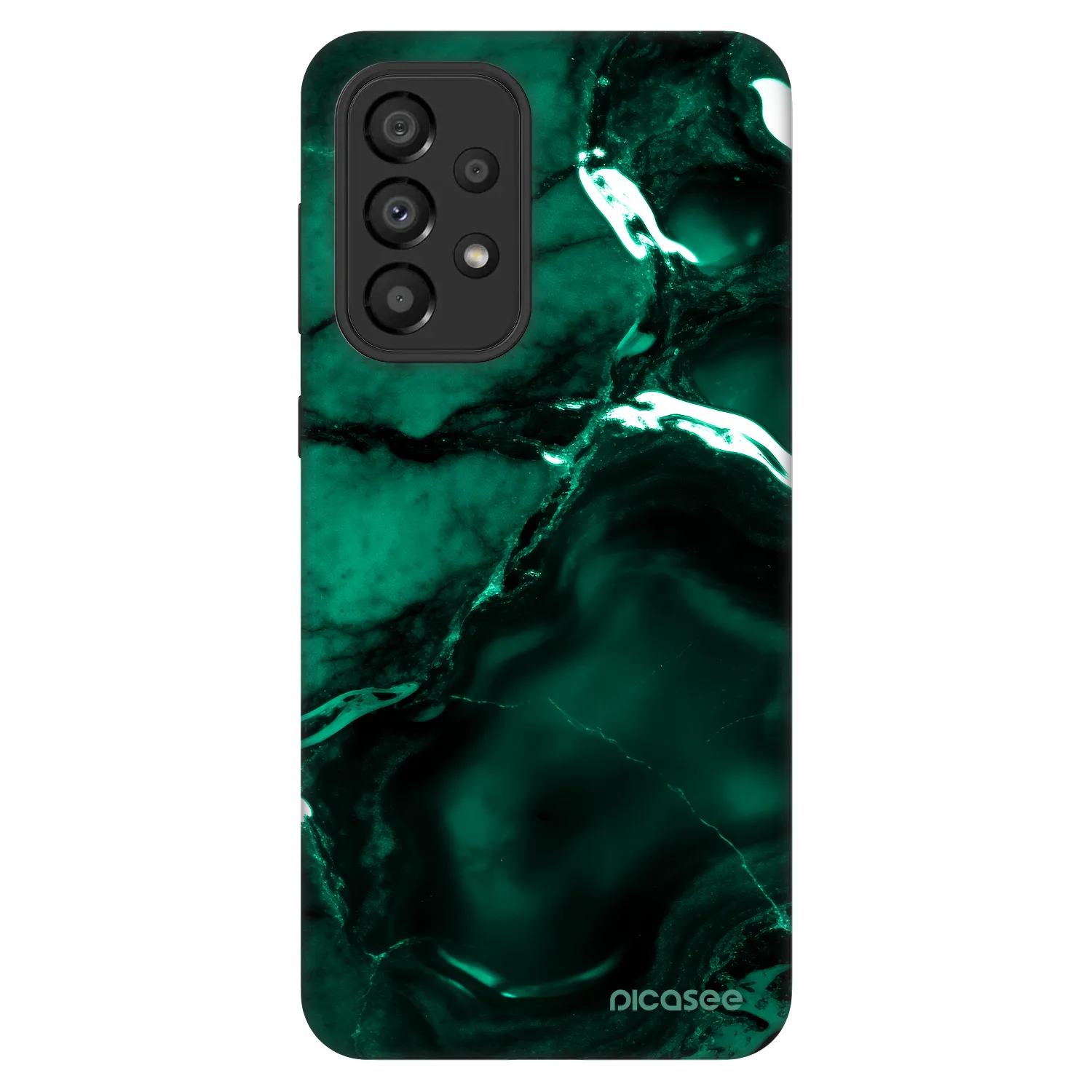 Picasee Fashion Case für Samsung Galaxy A33 5G A336 - Dark emerald