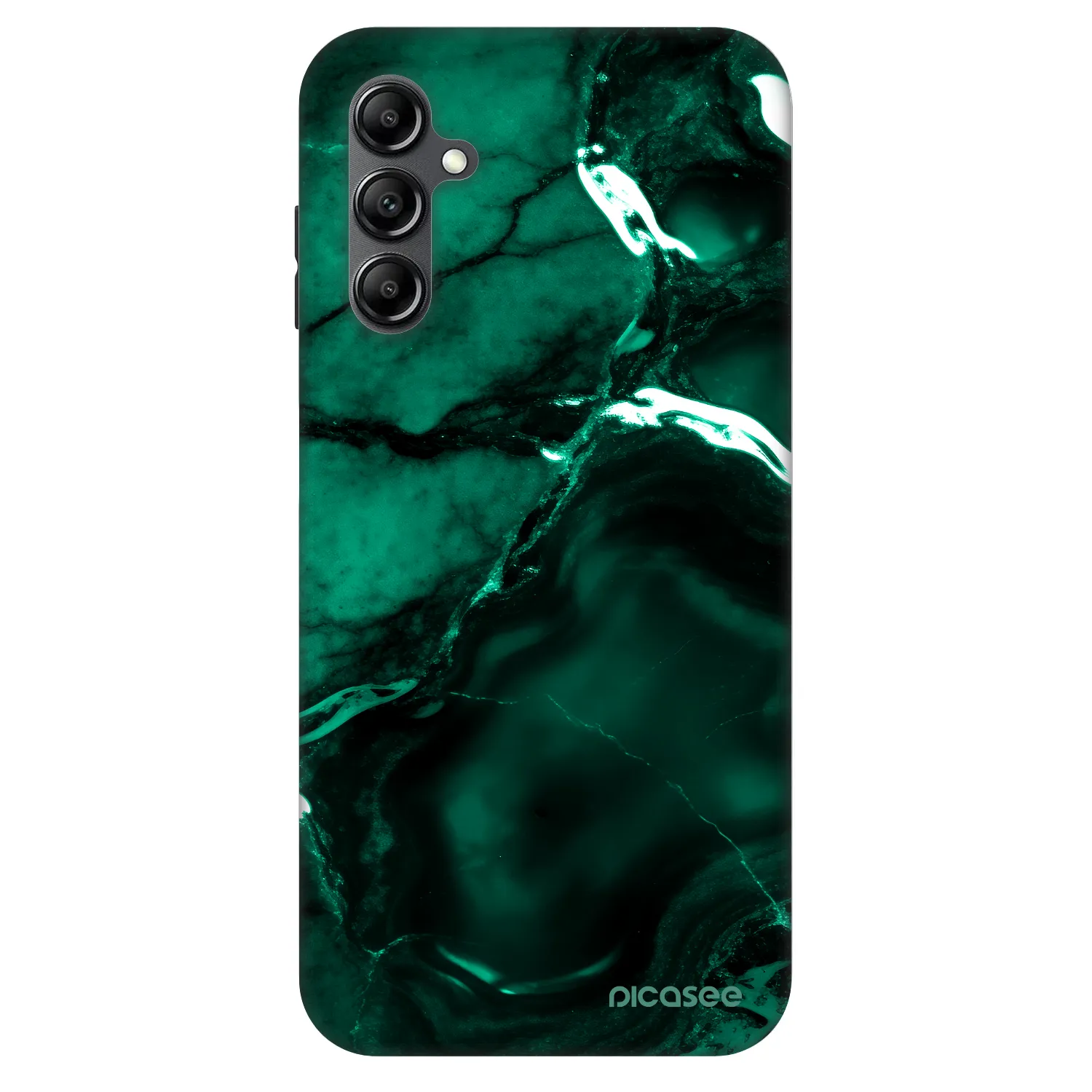 Picasee Fashion Case für Samsung Galaxy A14 5G A146P - Dark emerald