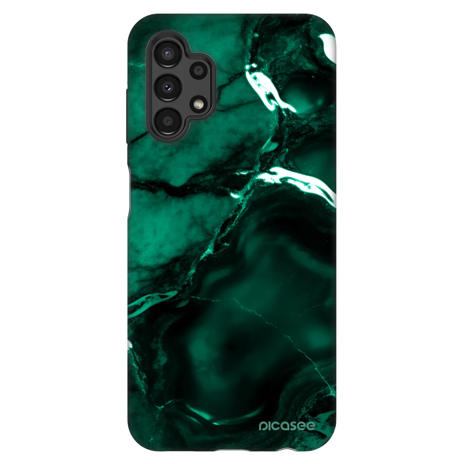 Picasee Fashion Case für Samsung Galaxy A13 4G A135 - Dark emerald