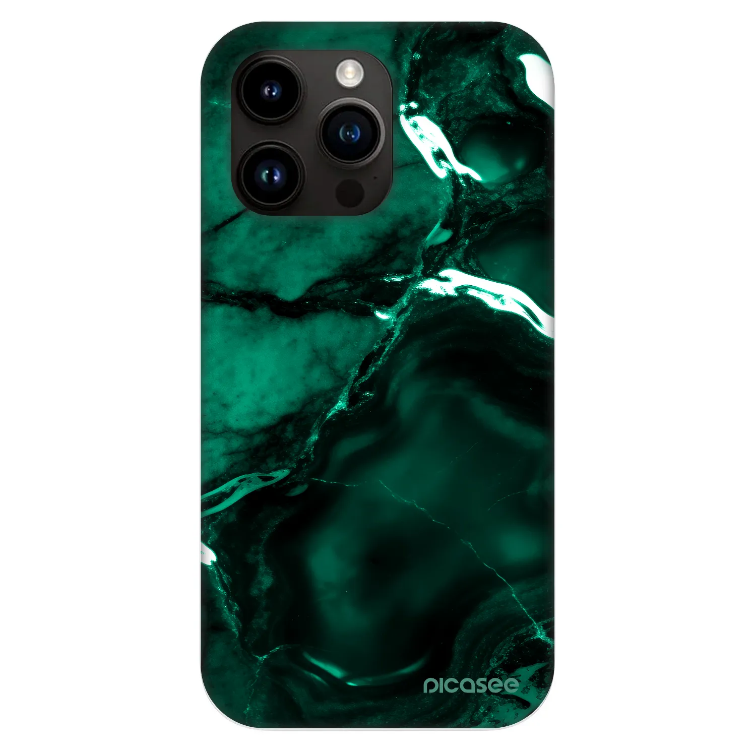 Picasee Fashion Case MagSafe für Apple iPhone 13 Pro - Dark emerald
