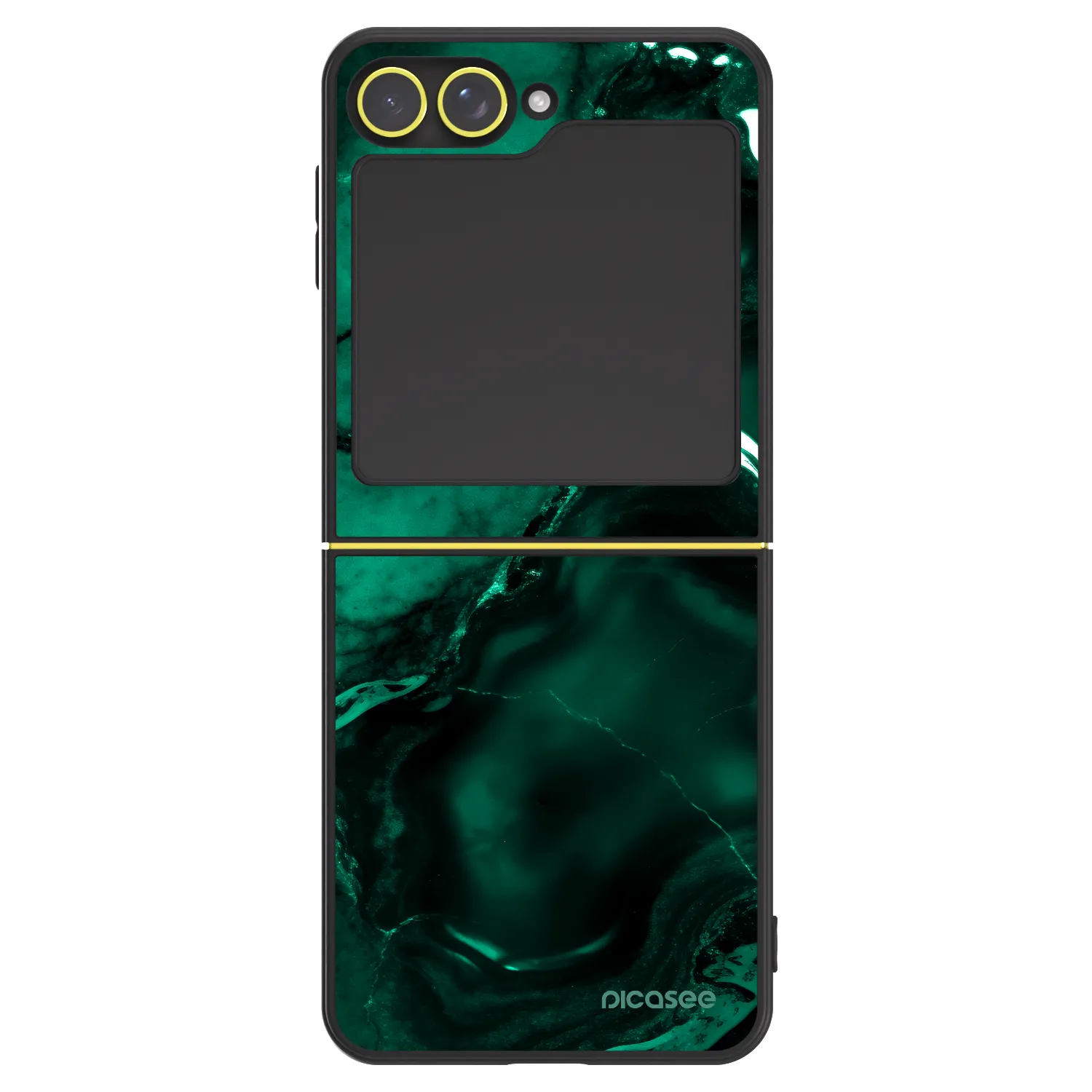 Picasee ULTIMATE CASE für Samsung Galaxy Z Flip7 FE 5G - Dark emerald