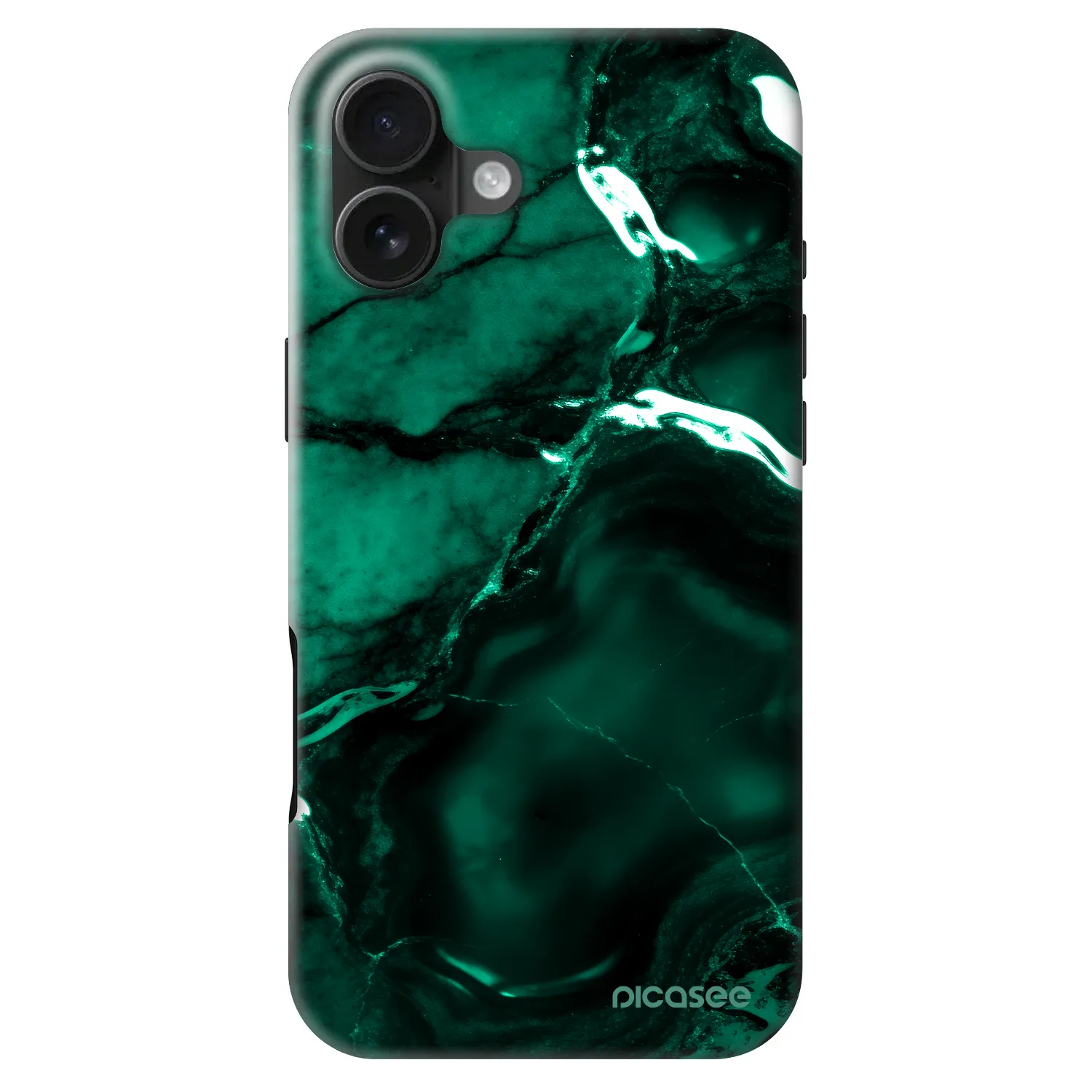 Picasee Fashion Case MagSafe für Apple iPhone 16 Plus - Dark emerald