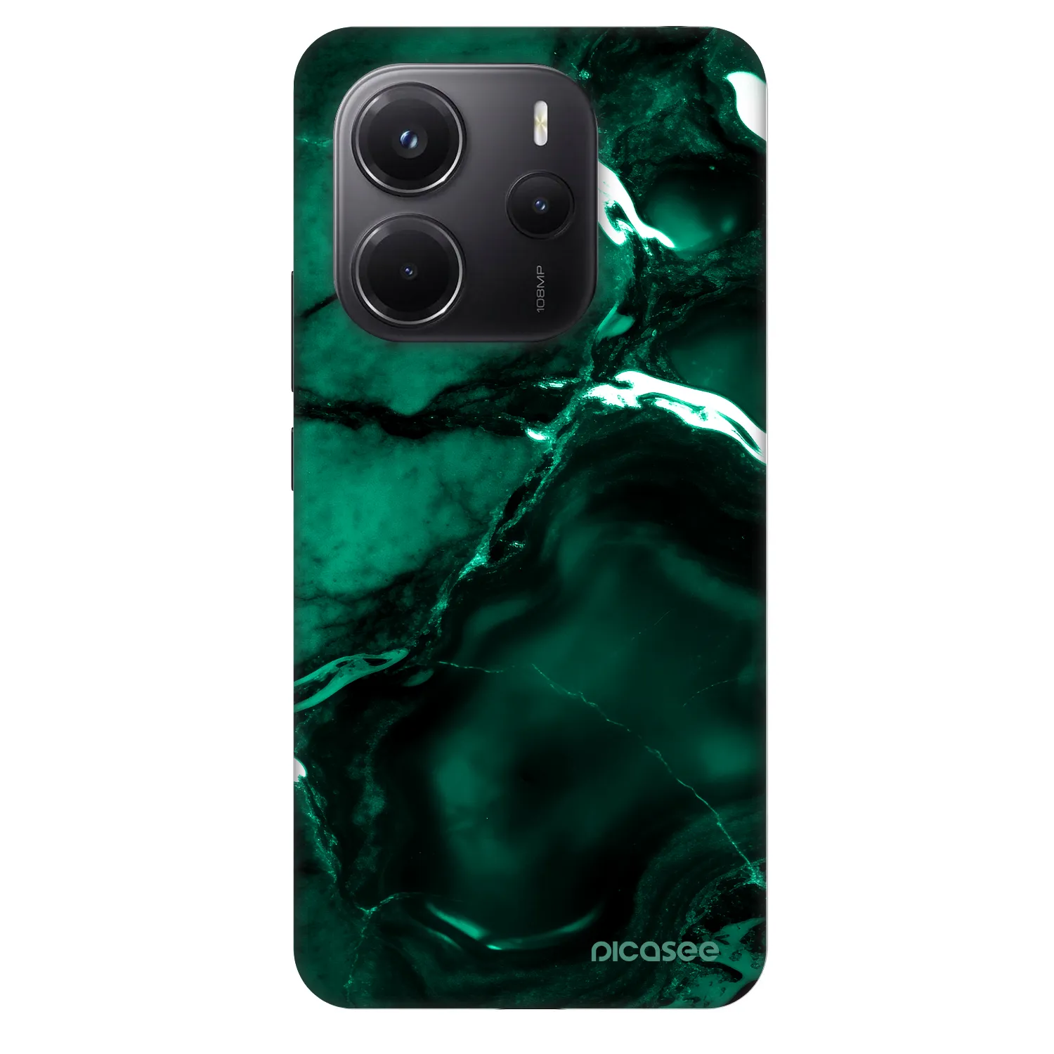 Picasee Fashion Case für Xiaomi Redmi Note 14 4G - Dark emerald