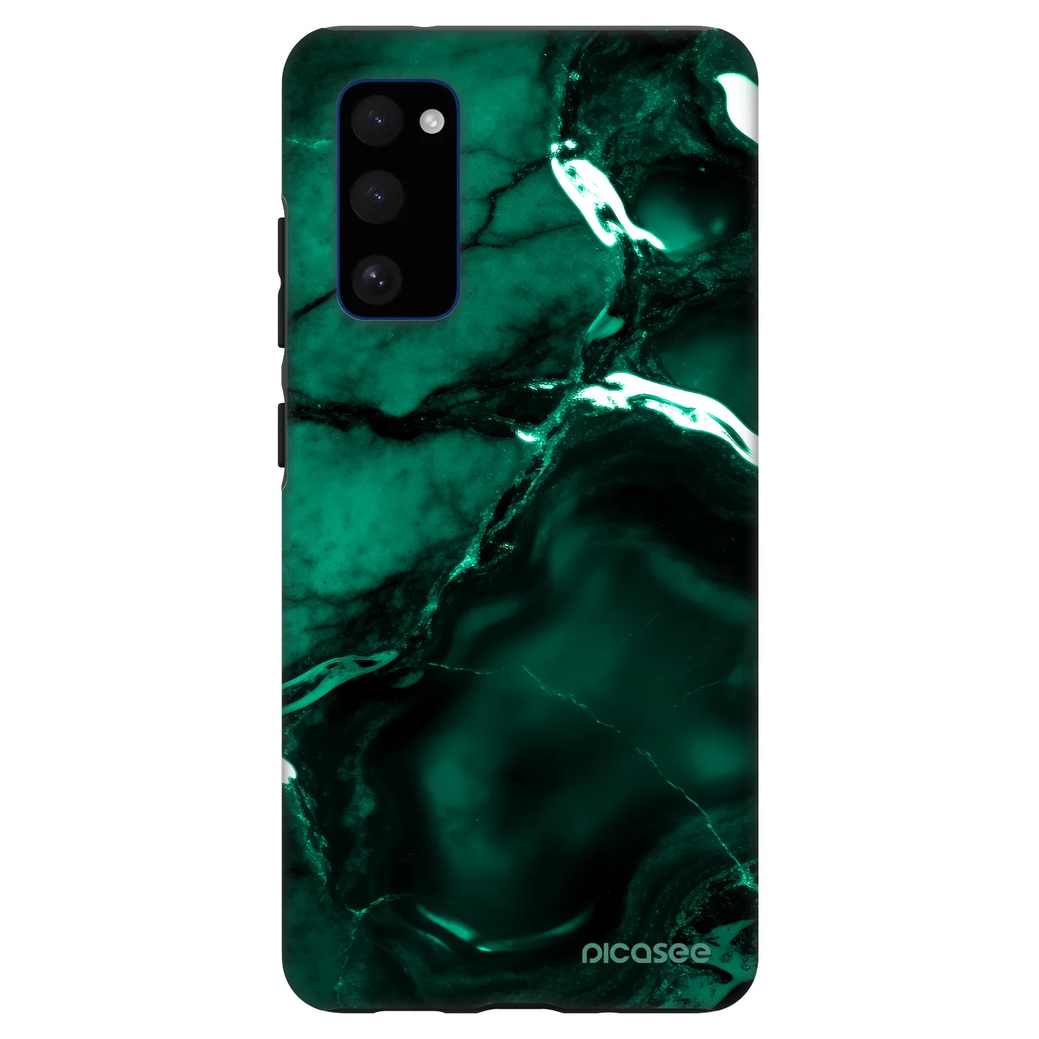 Picasee Fashion Case für Samsung Galaxy S20 FE - Dark emerald