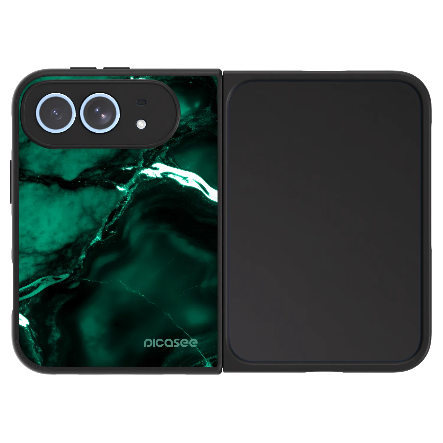 Picasee ULTIMATE CASE MagSafe für Apple iPhone Duo - Dark emerald
