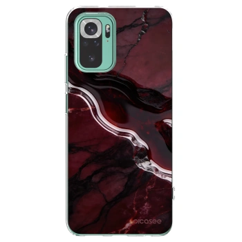 Picasee Xiaomi Redmi Note 10 Pro Hülle - Transparentes Silikon - Cherry stone