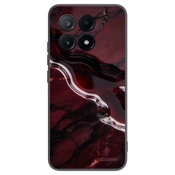 Picasee Xiaomi Poco X6 Pro Hülle - Schwarzes Silikon - Cherry stone