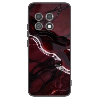 Picasee OnePlus 11 5G Hülle - Schwarzes Silikon - Cherry stone