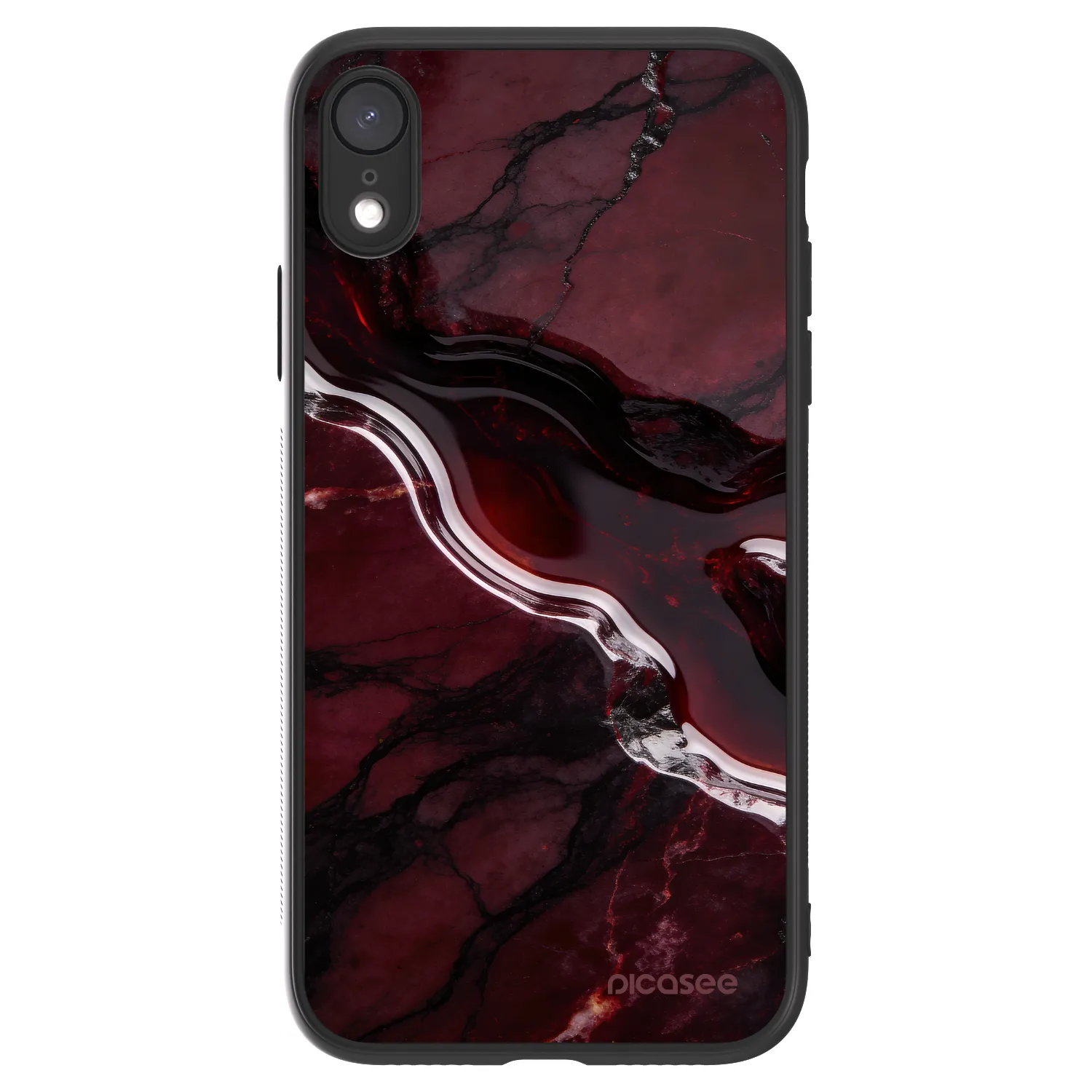 Picasee ULTIMATE CASE für Apple iPhone XR - Cherry stone