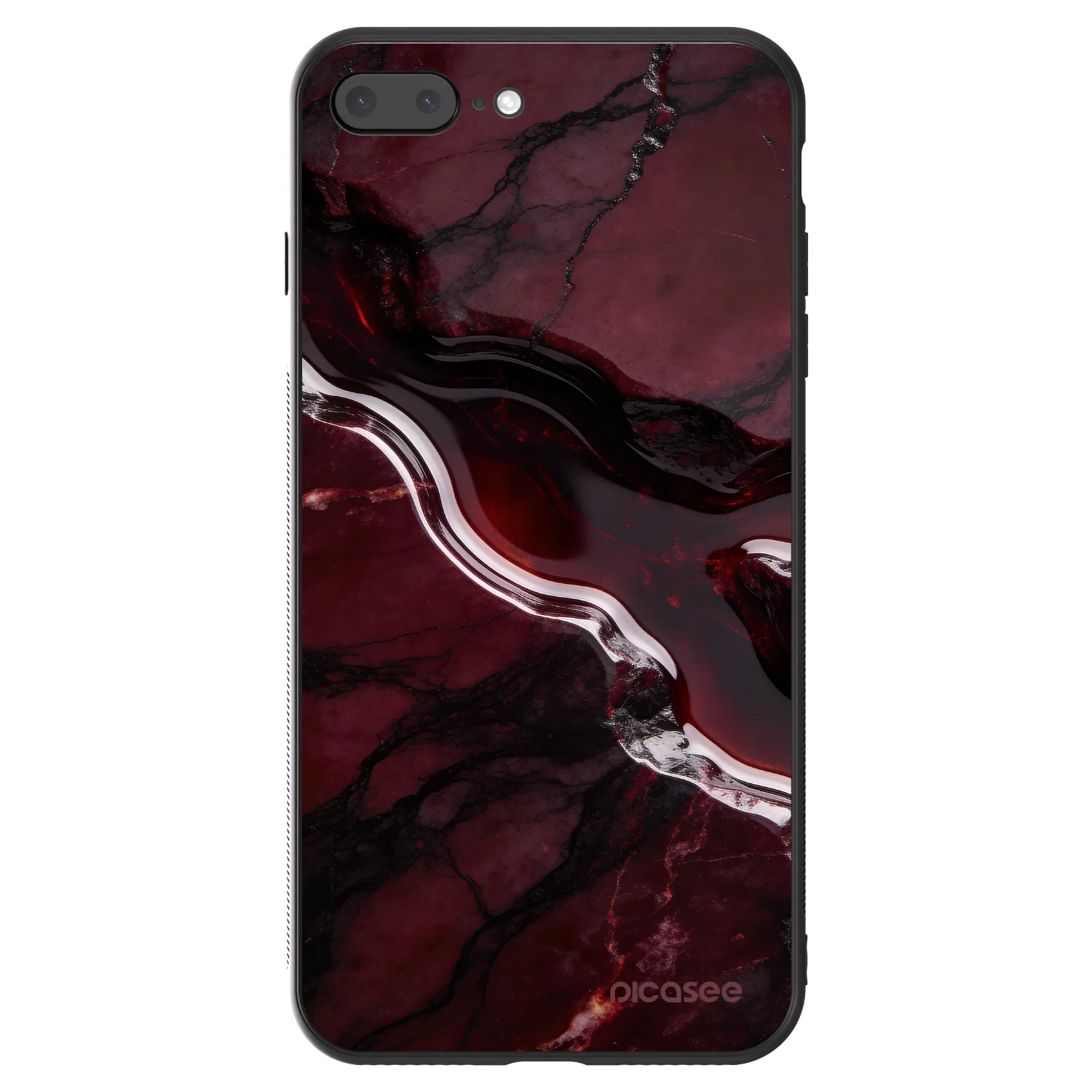 Picasee ULTIMATE CASE für Apple iPhone 7 Plus - Cherry stone