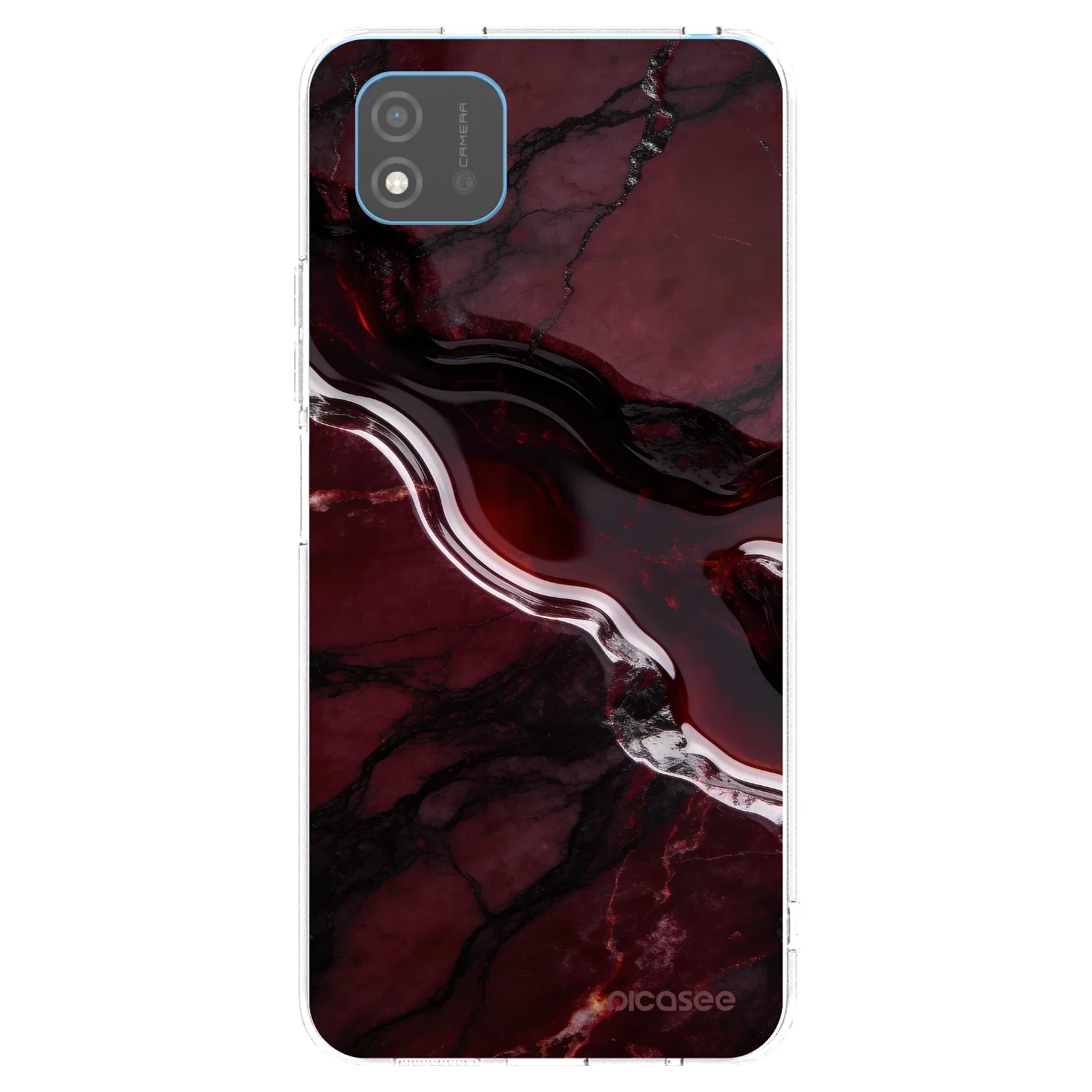 Picasee Realme C11 (2021) Hülle - Transparentes Silikon - Cherry stone