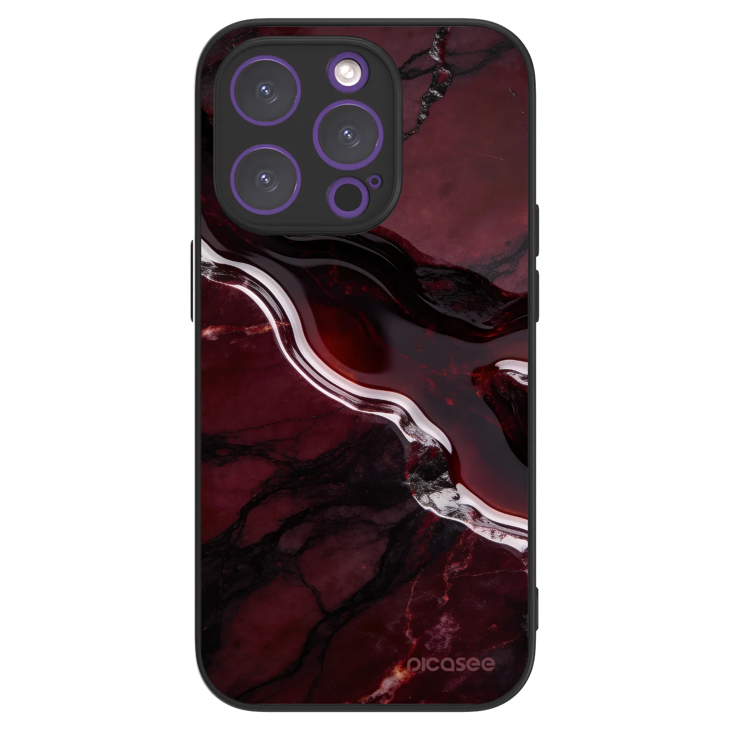 Picasee ULTIMATE CASE für Apple iPhone 14 Pro - Cherry stone