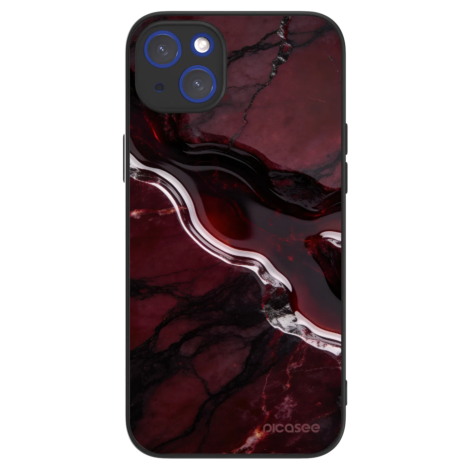 Picasee ULTIMATE CASE MagSafe für Apple iPhone 14 Plus - Cherry stone
