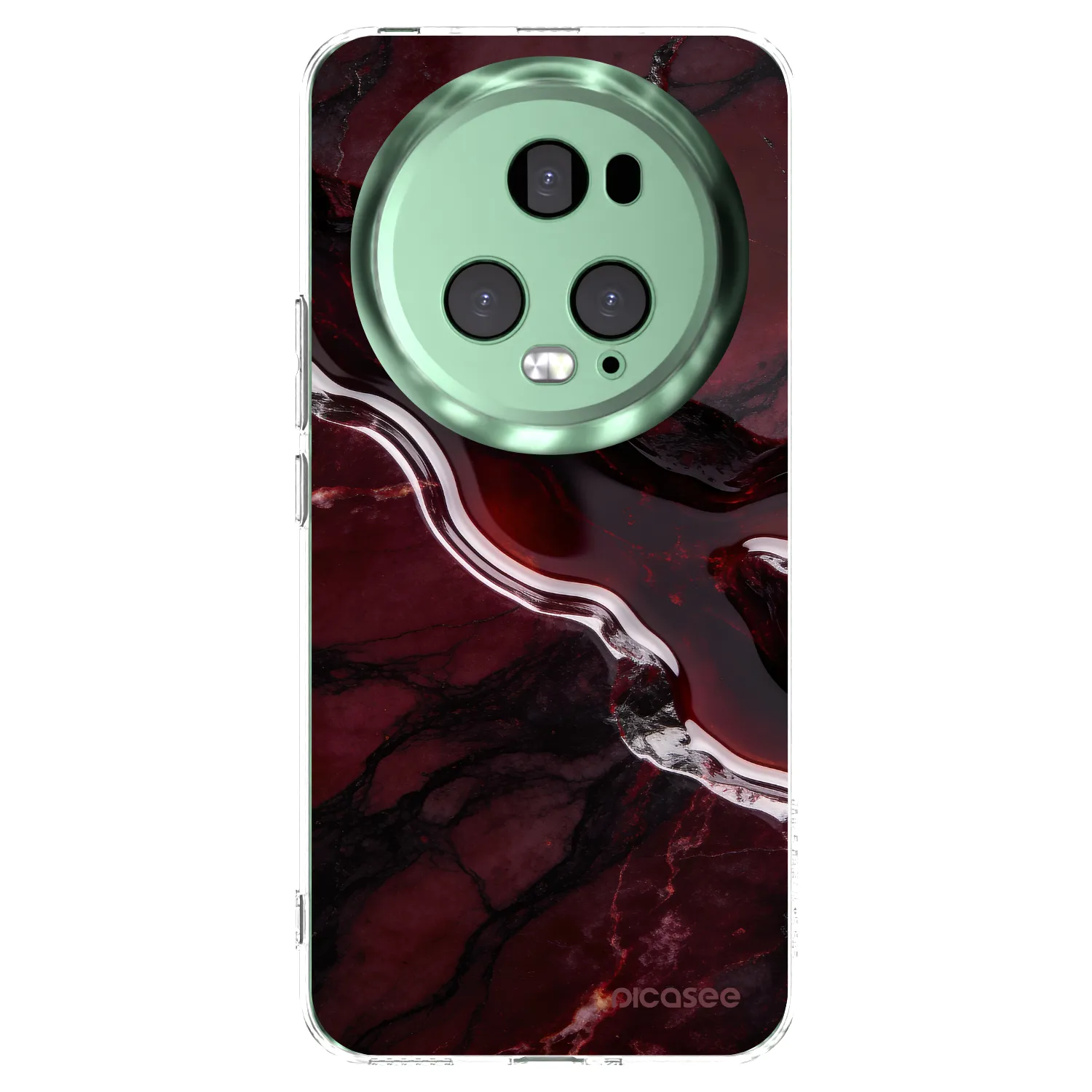 Picasee Honor Magic5 Pro Hülle - Transparentes Silikon - Cherry stone
