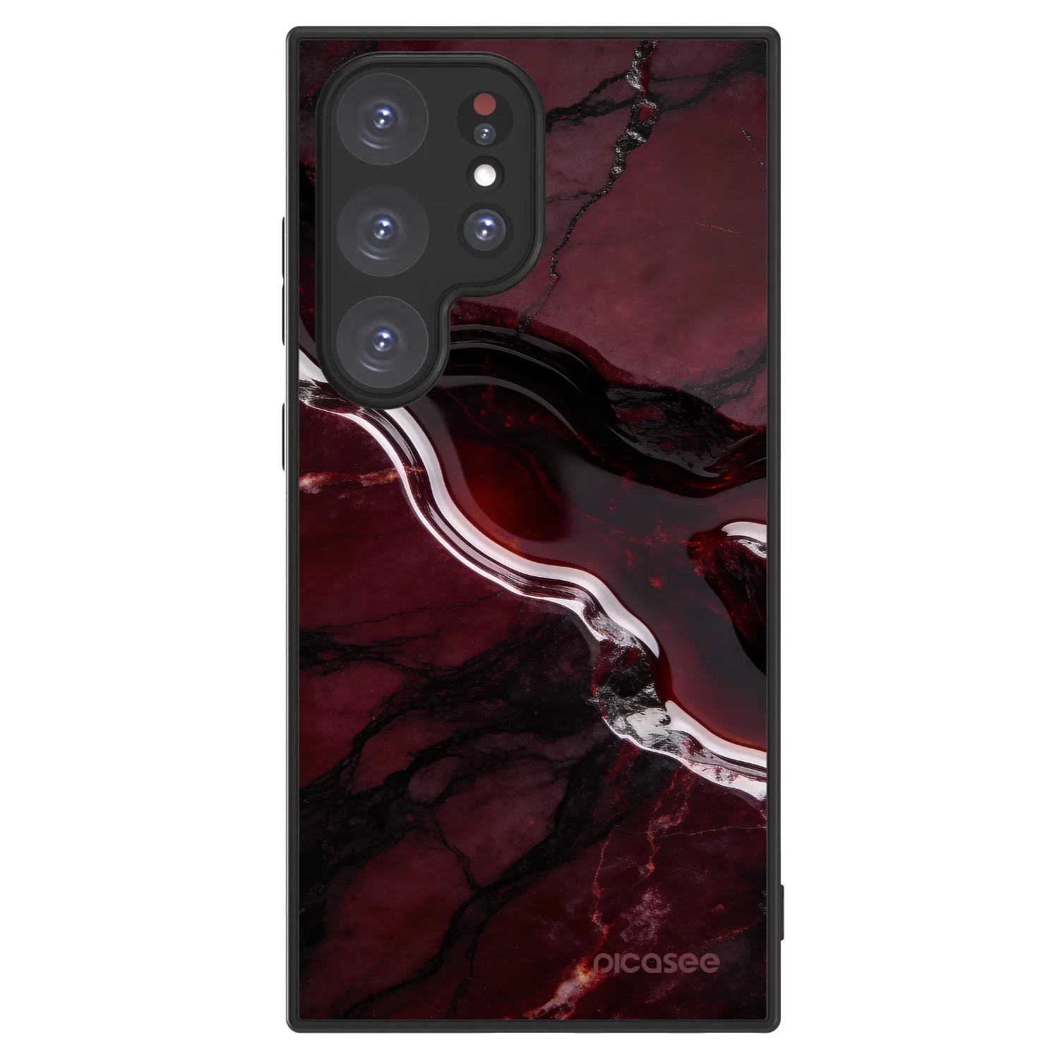 Picasee ULTIMATE CASE für Samsung Galaxy S24 Ultra S928B 5G - Cherry stone