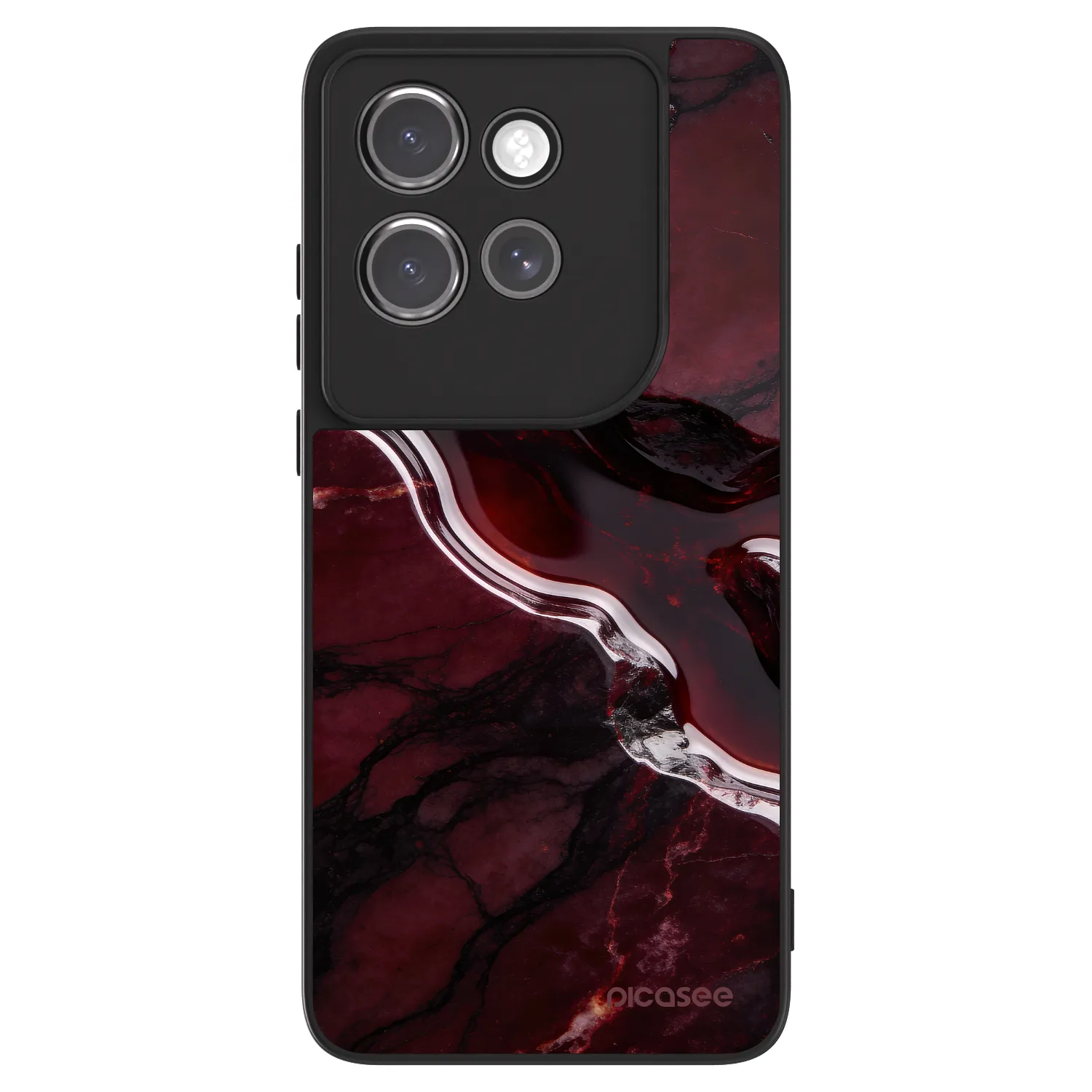 Picasee ULTIMATE CASE für Motorola Edge 50 Neo - Cherry stone