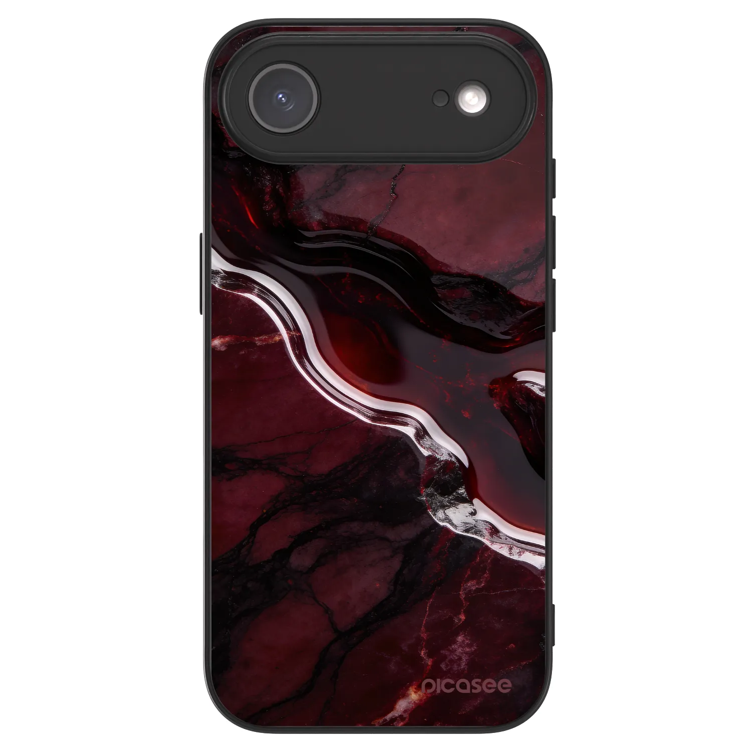 Picasee ULTIMATE CASE MagSafe für Apple iPhone Air - Cherry stone