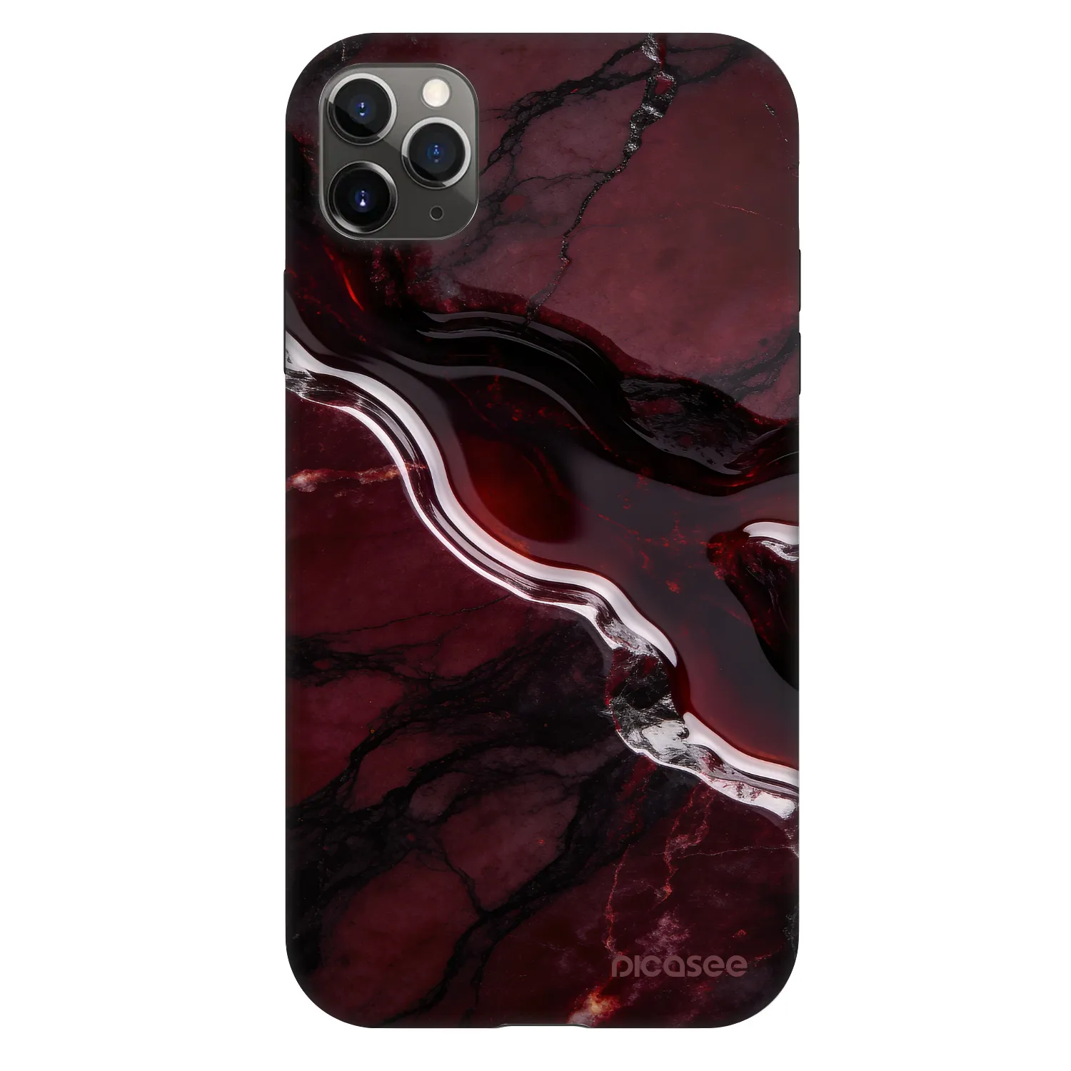 Picasee Fashion Case für Apple iPhone 11 Pro Max - Cherry stone