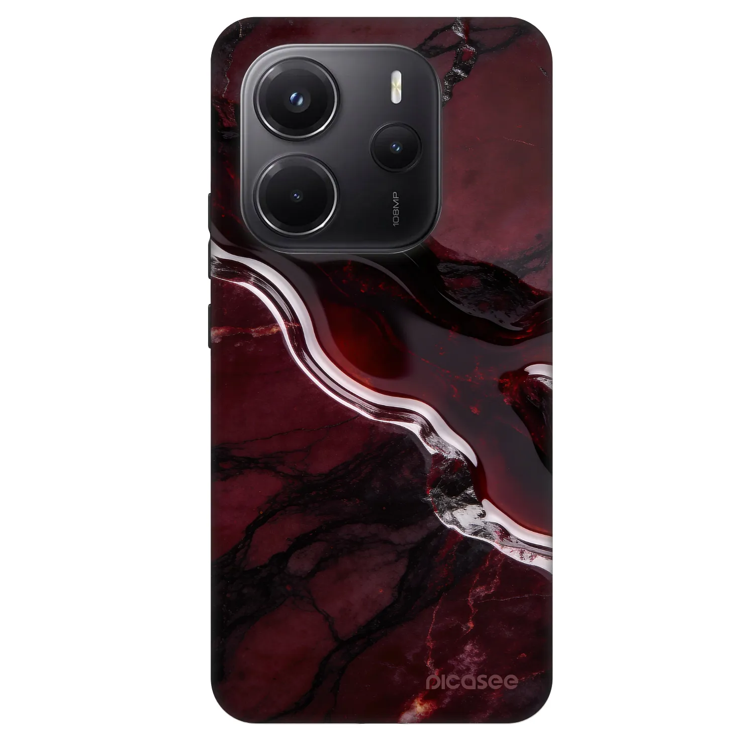 Picasee Fashion Case für Xiaomi Redmi Note 14 5G - Cherry stone