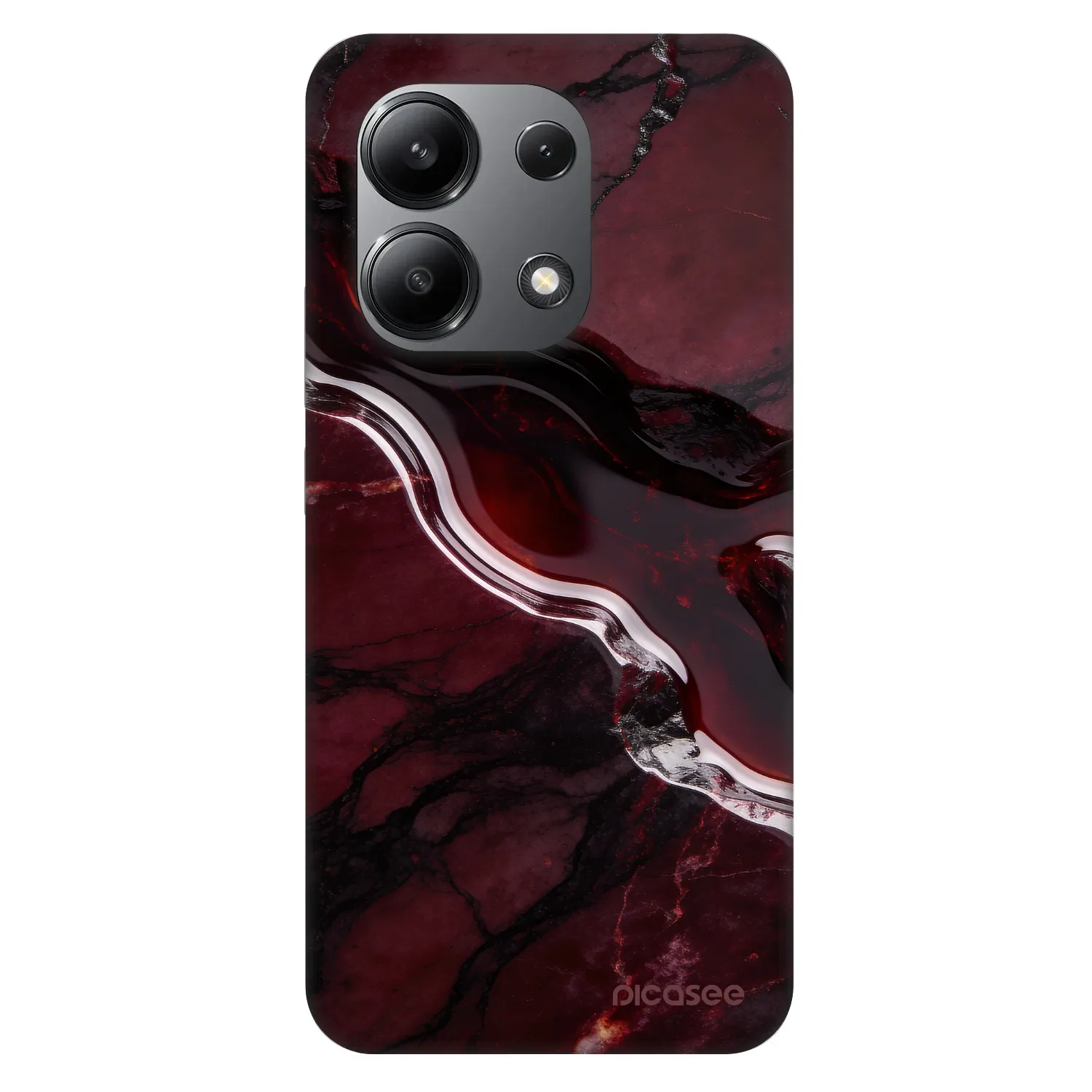 Picasee Fashion Case für Xiaomi Redmi Note 13 4G - Cherry stone