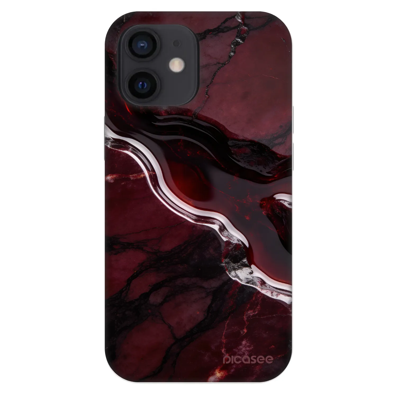 Picasee Fashion Case für Apple iPhone 12 mini - Cherry stone