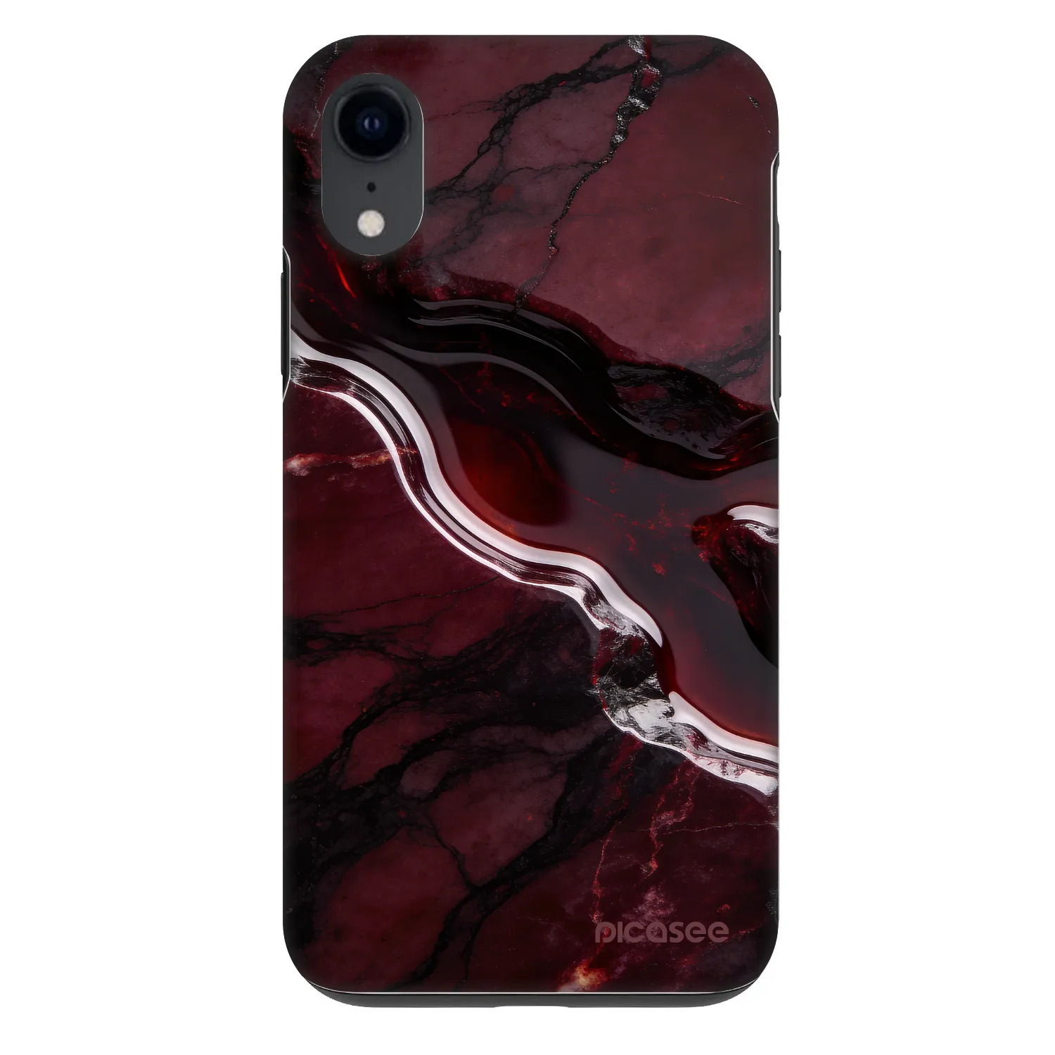 Picasee Fashion Case für Apple iPhone XR - Cherry stone