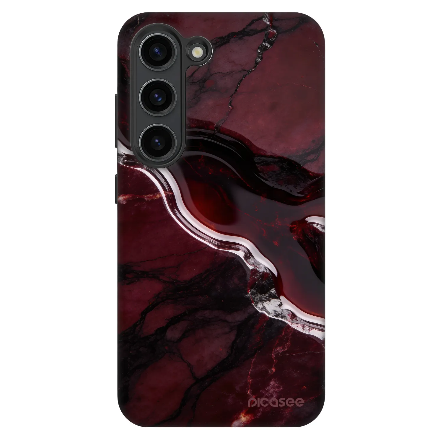 Picasee Fashion Case für Samsung Galaxy S23+ 5G - Cherry stone