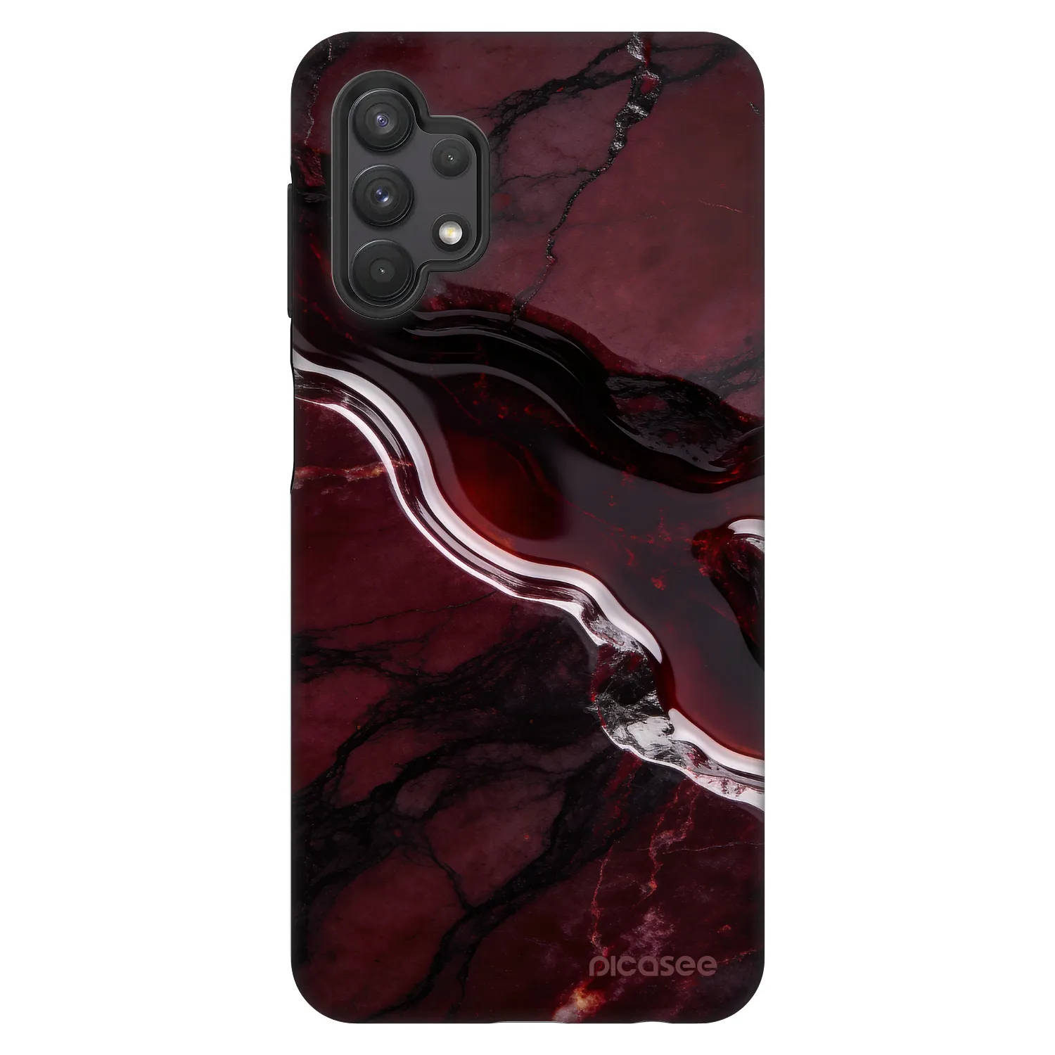 Picasee Fashion Case für Samsung Galaxy A32 5G A326B - Cherry stone