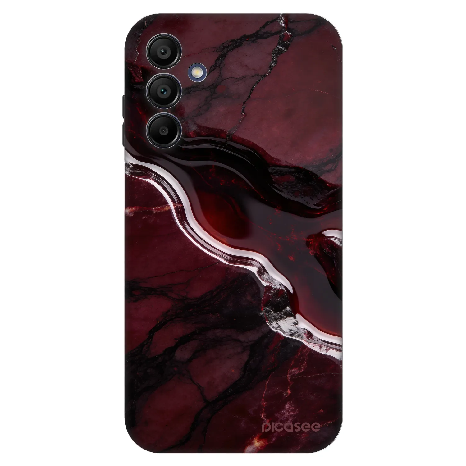 Picasee Fashion Case für Samsung Galaxy A15 A156B 5G - Cherry stone