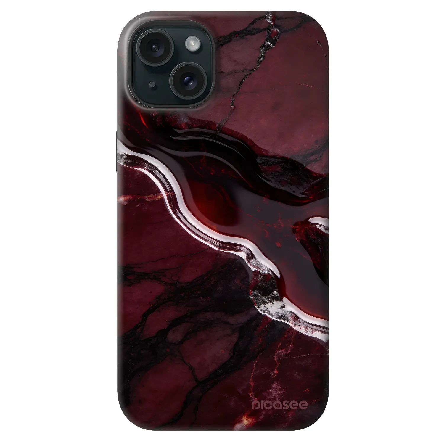 Picasee Fashion Case MagSafe für Apple iPhone 14 Plus - Cherry stone