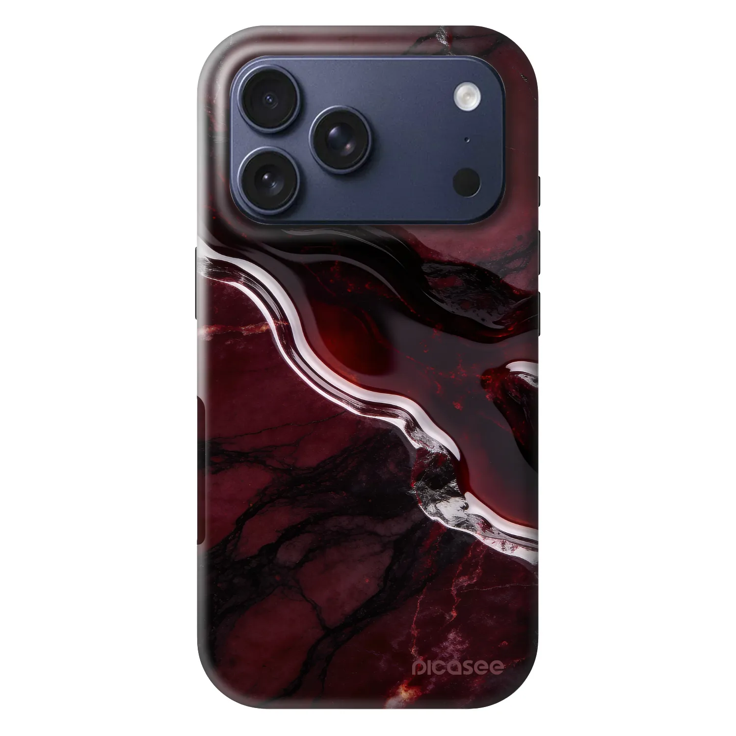 Picasee Fashion Case MagSafe für Apple iPhone 17 Pro - Cherry stone