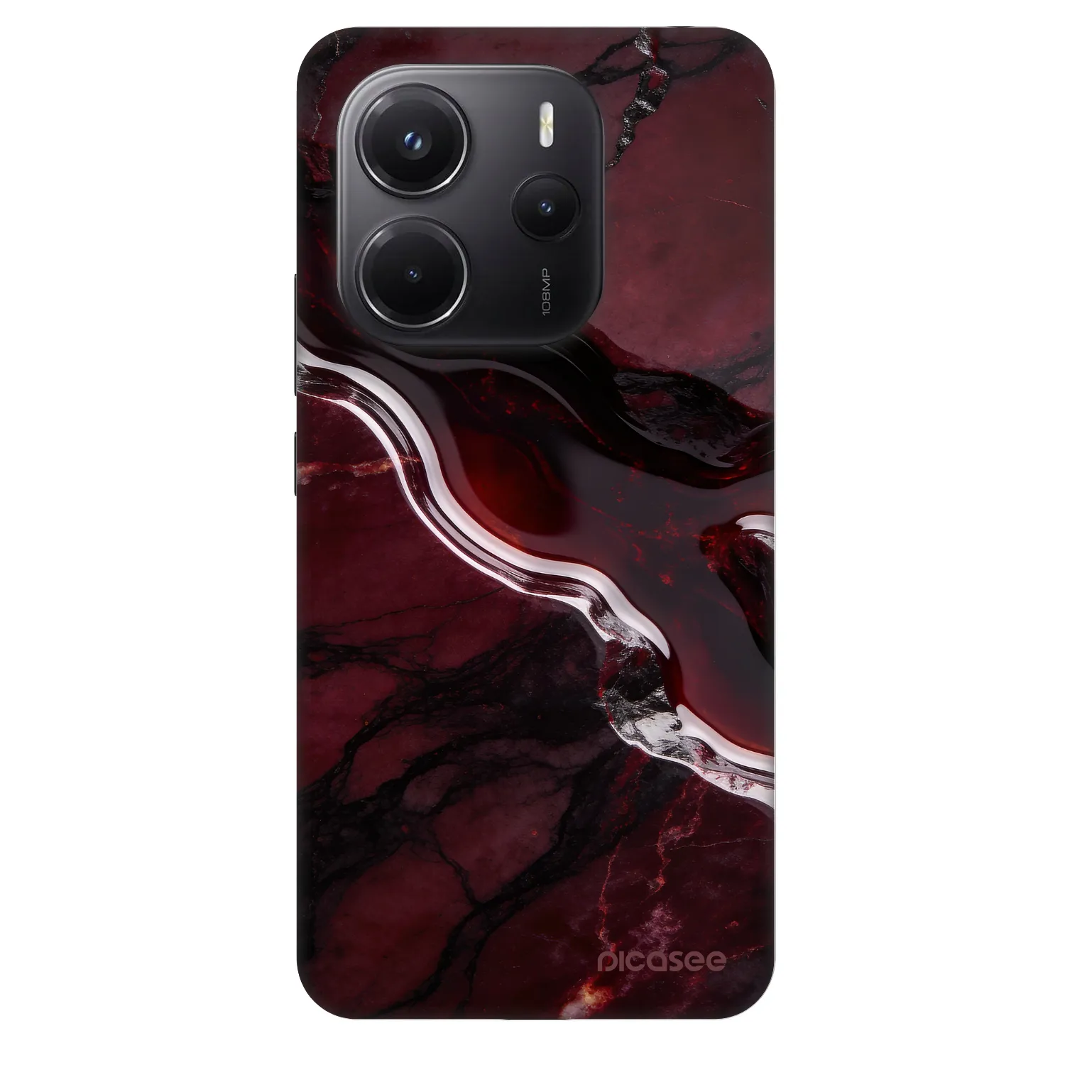 Picasee Fashion Case für Xiaomi Redmi Note 14 4G - Cherry stone