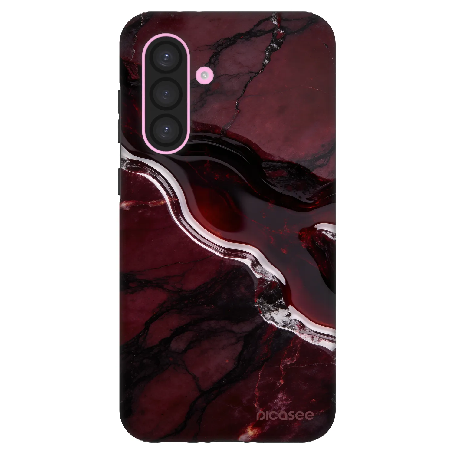 Picasee Fashion Case für Samsung Galaxy A56 5G A566B - Cherry stone