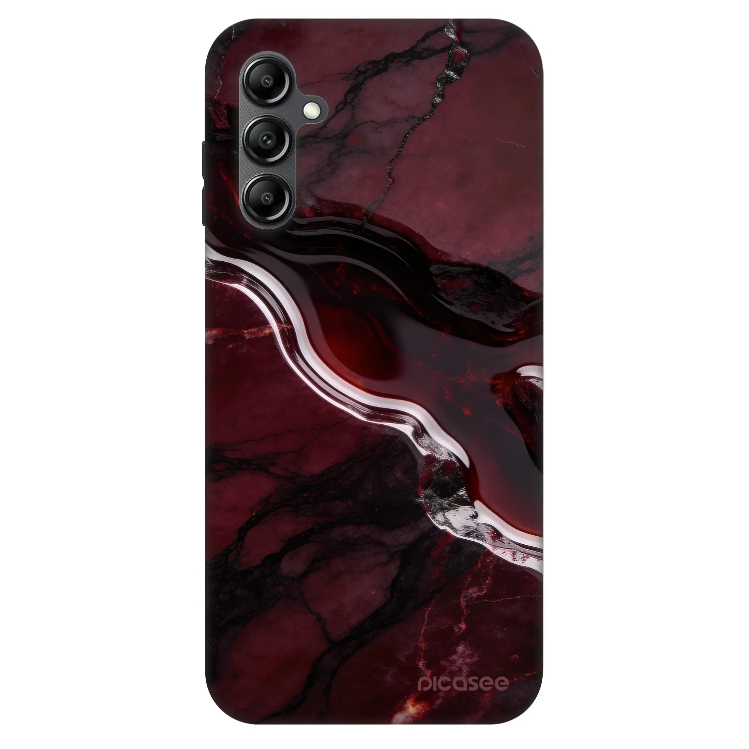 Picasee Fashion Case für Samsung Galaxy A16 4G - Cherry stone