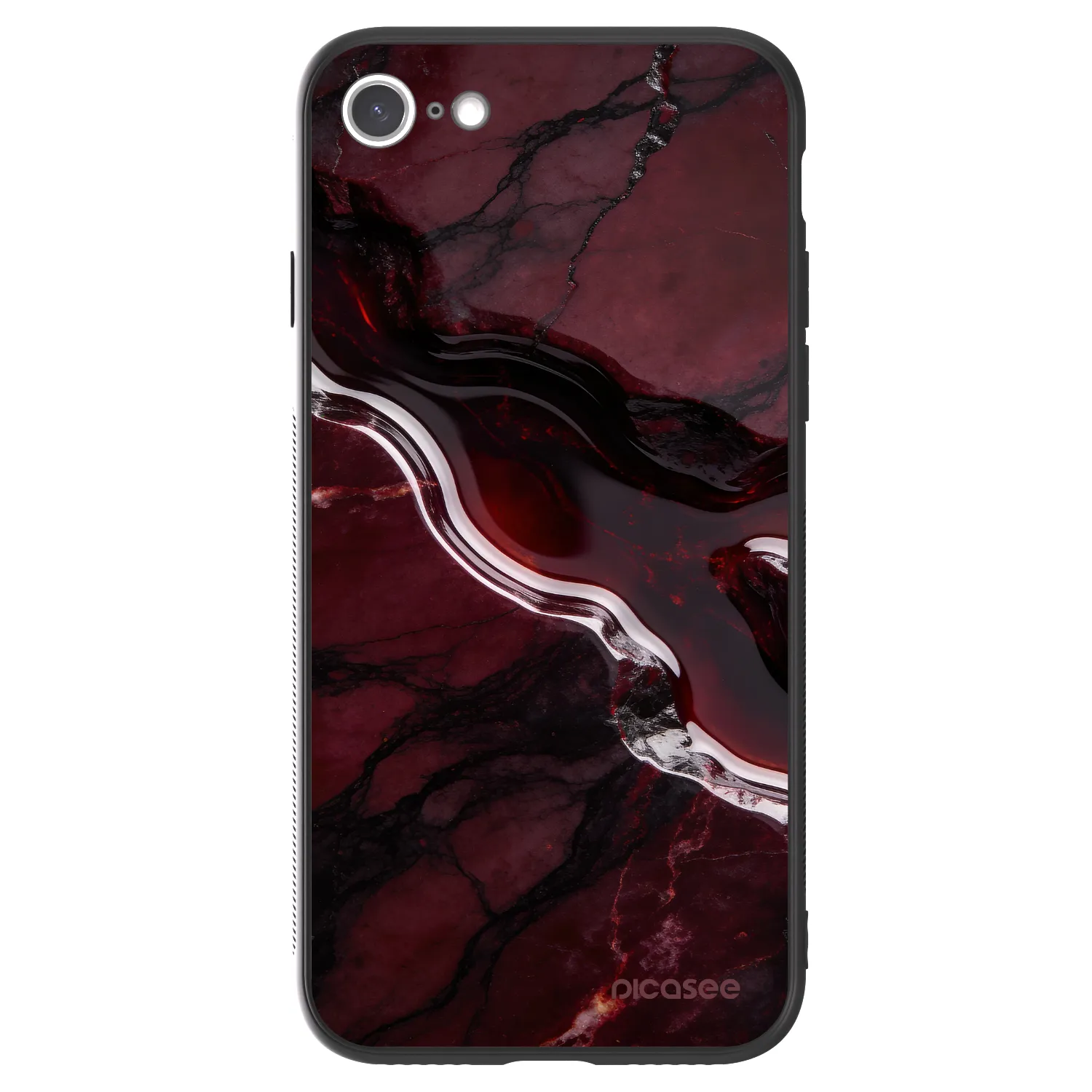 Picasee ULTIMATE CASE für Apple iPhone 7 - Cherry stone