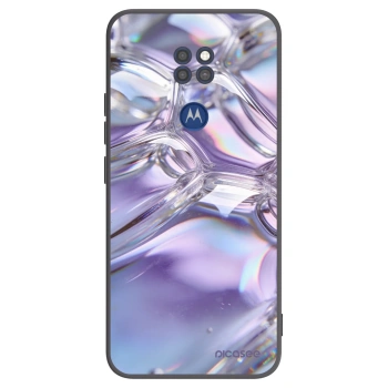 Hülle für Motorola Moto G9 Play - Iridescent bubbles